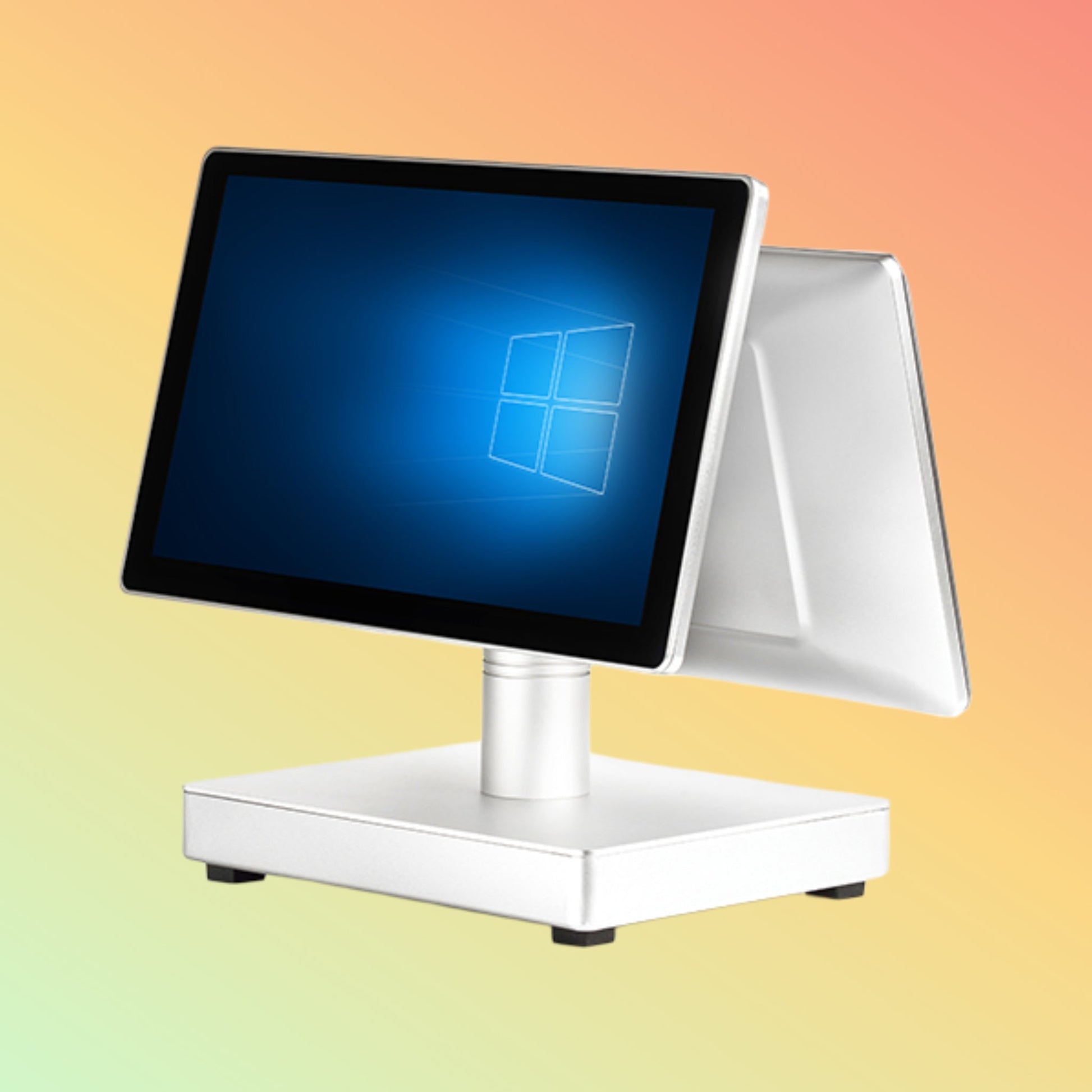 SUNSON SP06B Double Screen POS with Aluminium Holder