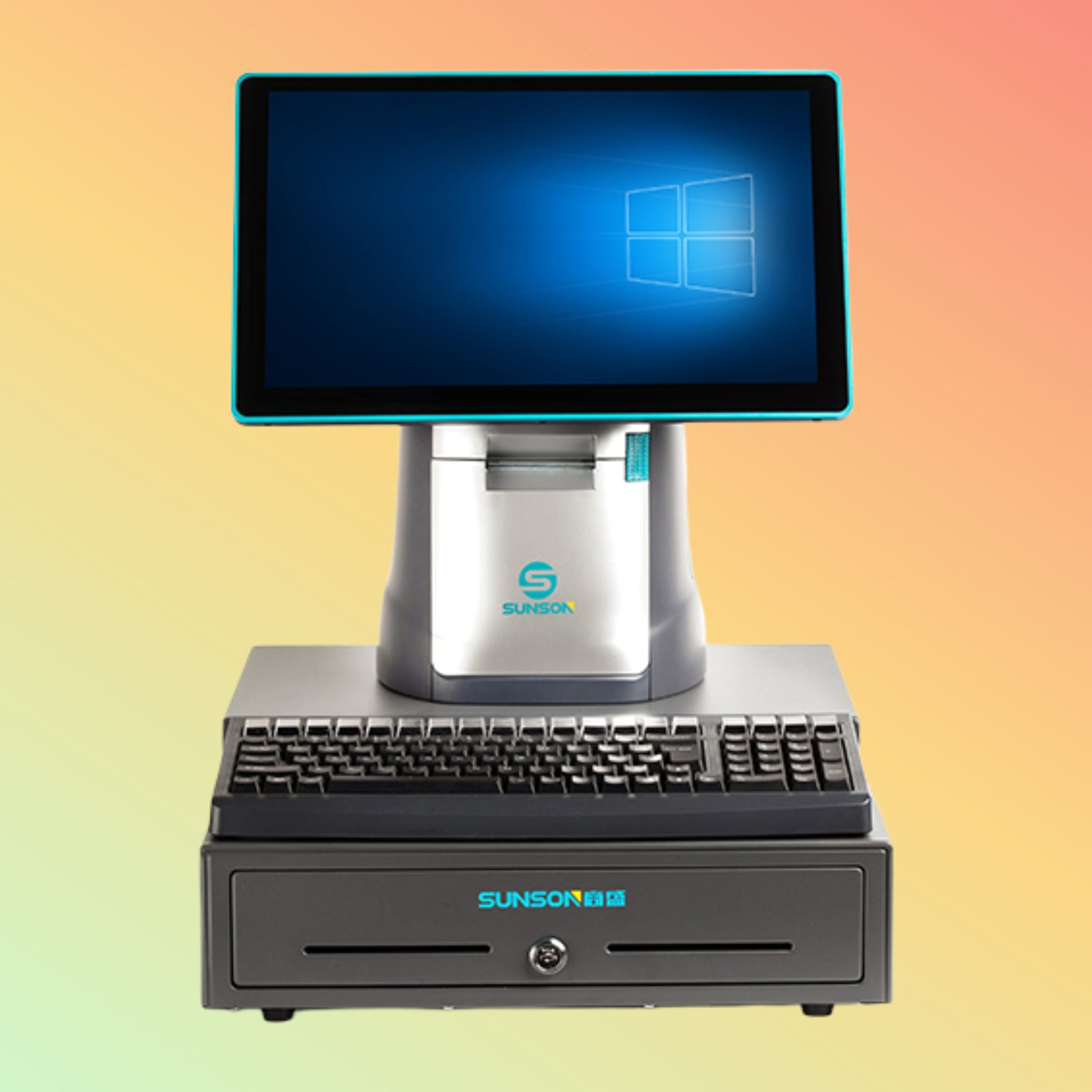 SUNSON SP05 Touch Screen POS with Cash Drawer