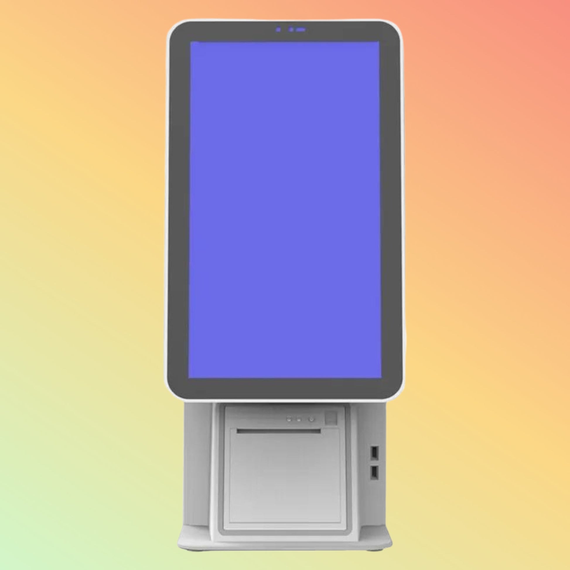 15.6" Self-Service Payment Kiosk, 80mm Printer & Optional Display