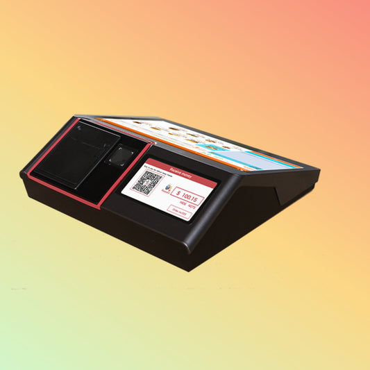 12.5" All-in-One POS System, 80mm Printer, Auto Cutter Register