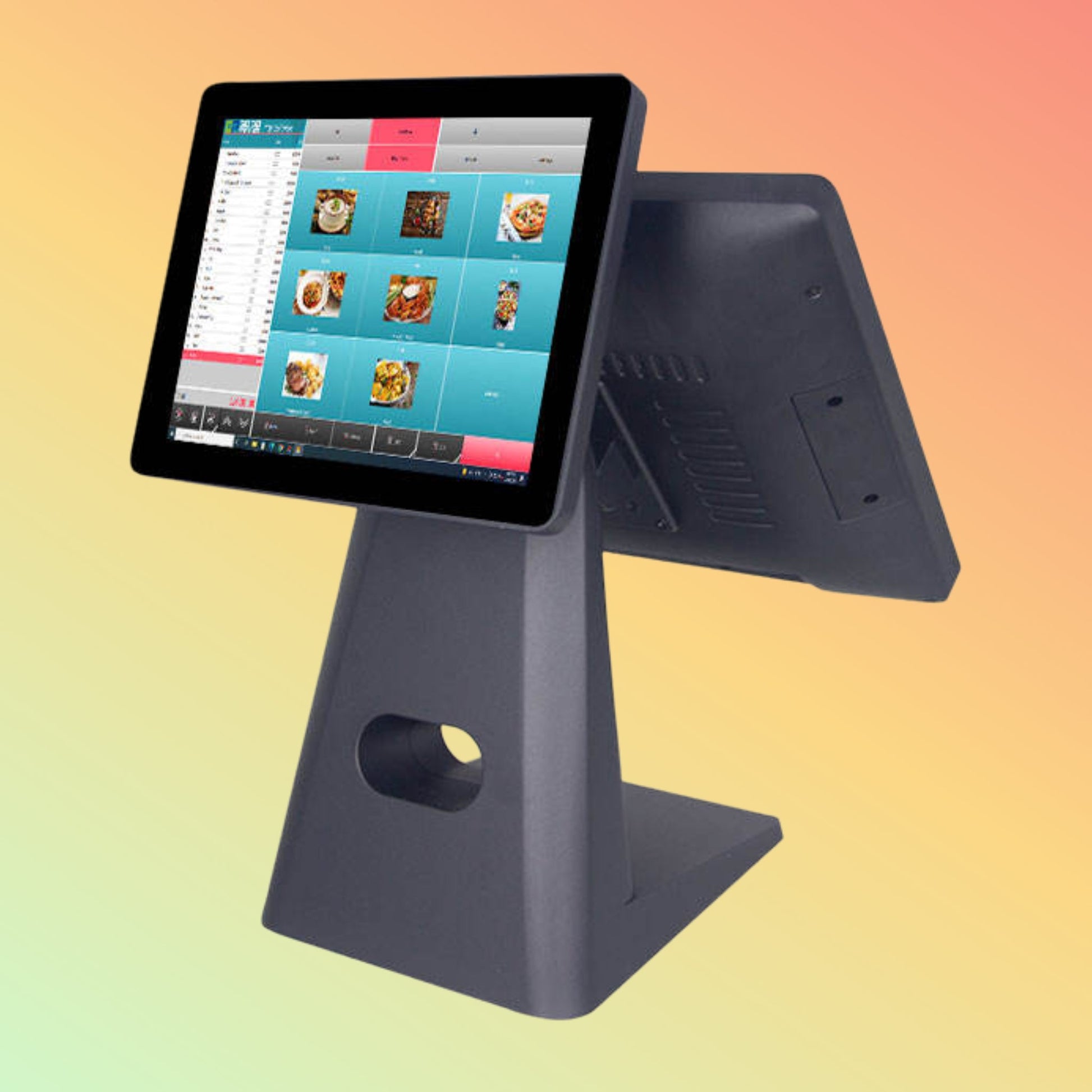 All-in-One Aluminum Alloy POS Machine, 64G–256G SSD, Win/Android