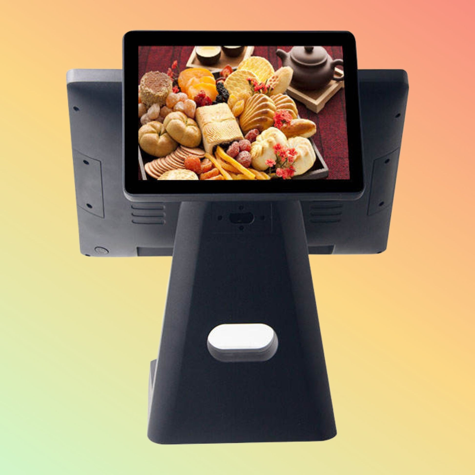 15/15.6" Aluminum POS, Foldable Dual Screen, Free Software Option