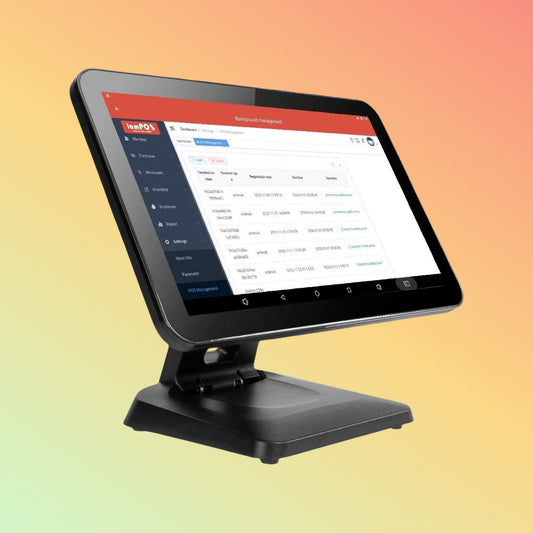 15.6" Android/Win POS, 1080P Touch Cash Register w/ Printer & Play