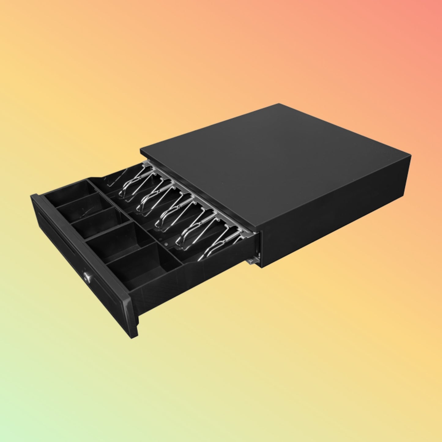 ALWAYPOS Fixed Bill Divider with Removable Coin Tray & Hidden Cable Design
