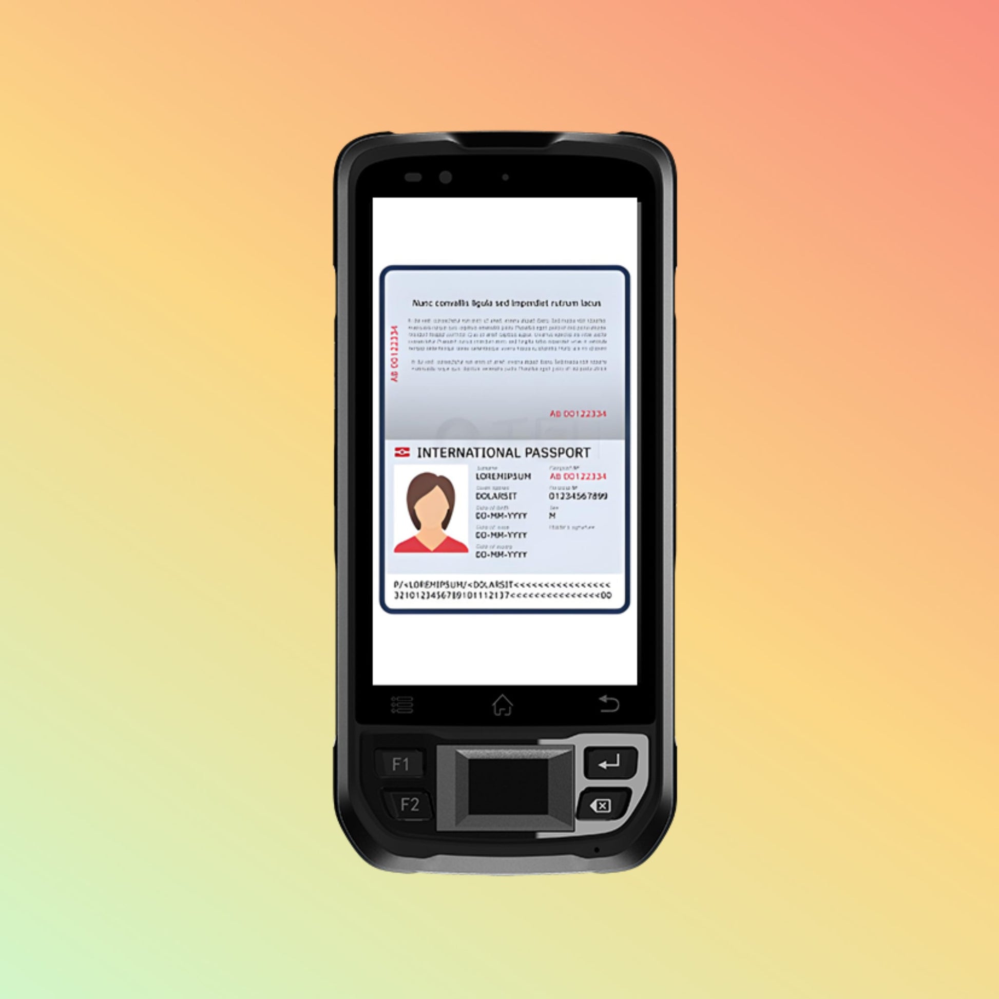 G-readertek N70S Identity Recognition Handheld Terminal