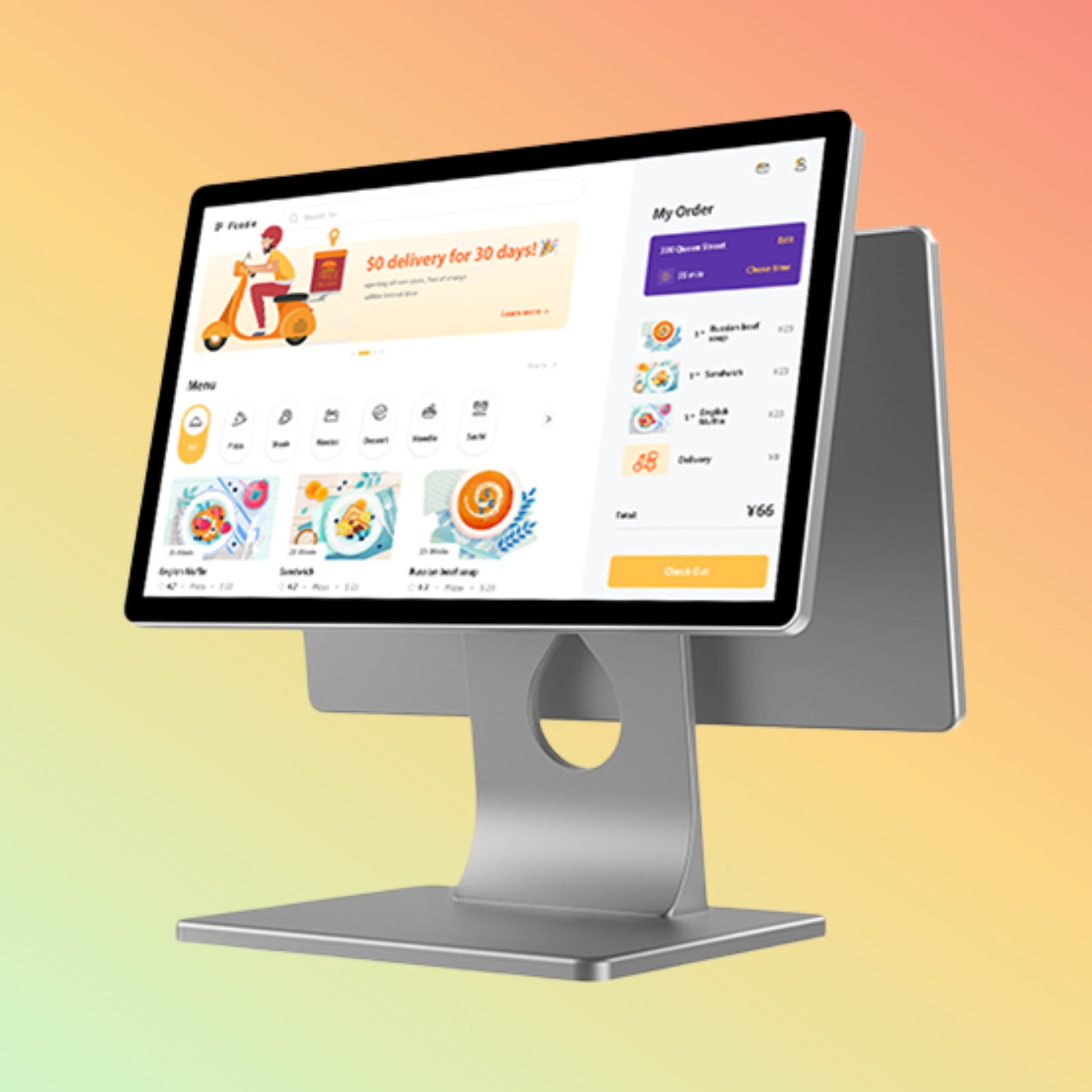 SUNANY E200-156 Touch Screen POS Computer