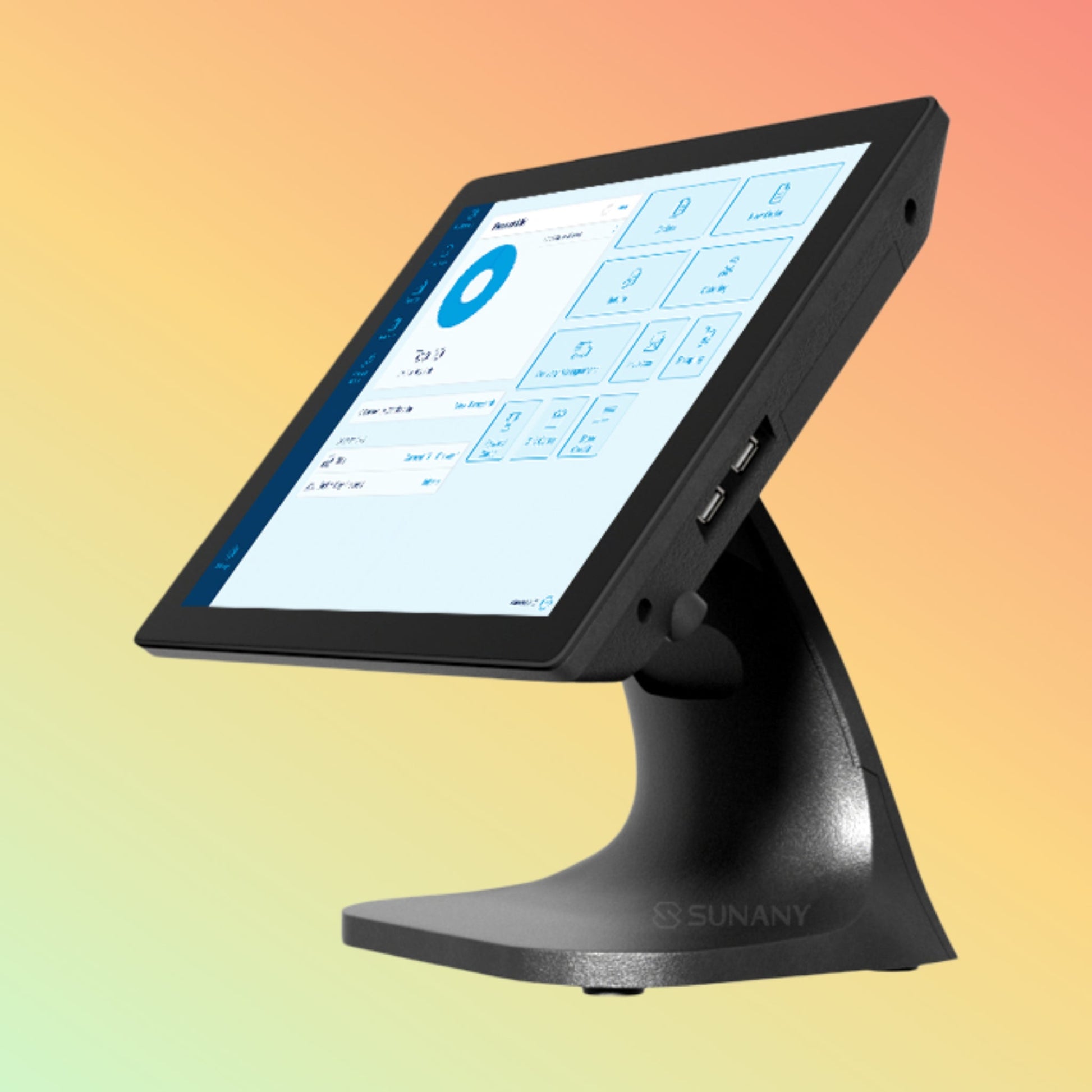 SUNANY F200-15 Foldable POS System 15 inch