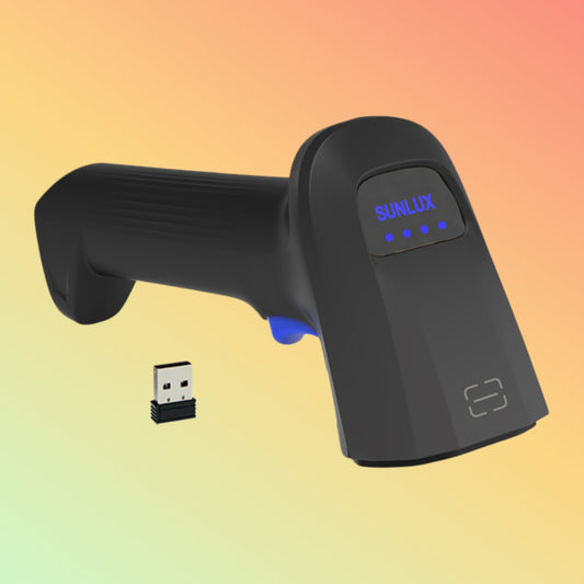 Sunlux RW10 2D Wireless Barcode Scanner