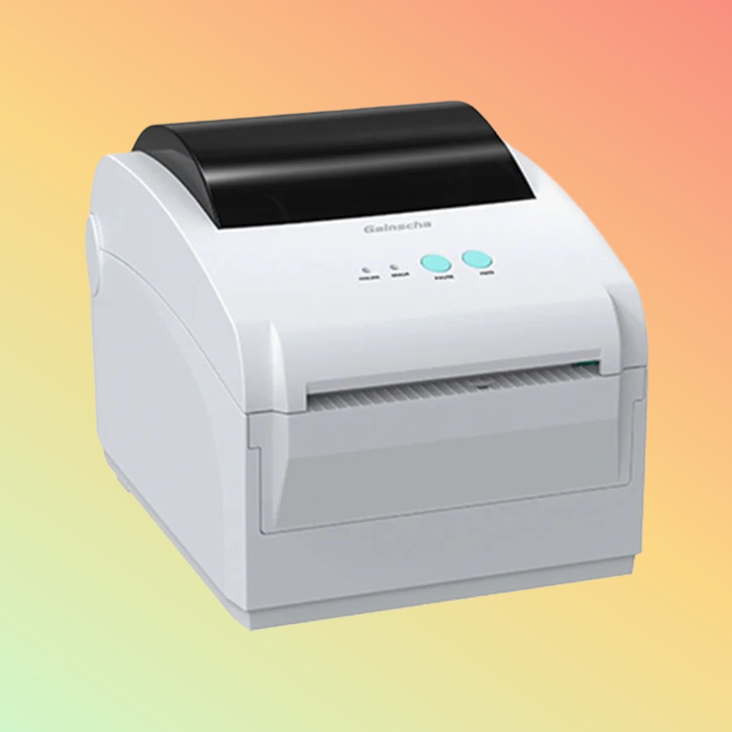 GAINSCHA GS-2408DC White Direct Thermal Barcode Printer UAE | NEOTECH®