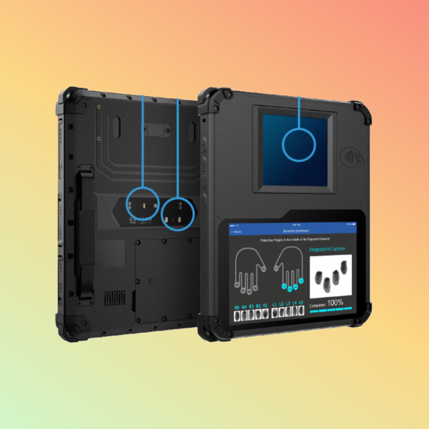 TELPO S8F MOSIP Biometric Tablet UAE | Android Biometric Enrollment Device – NEOTECH®