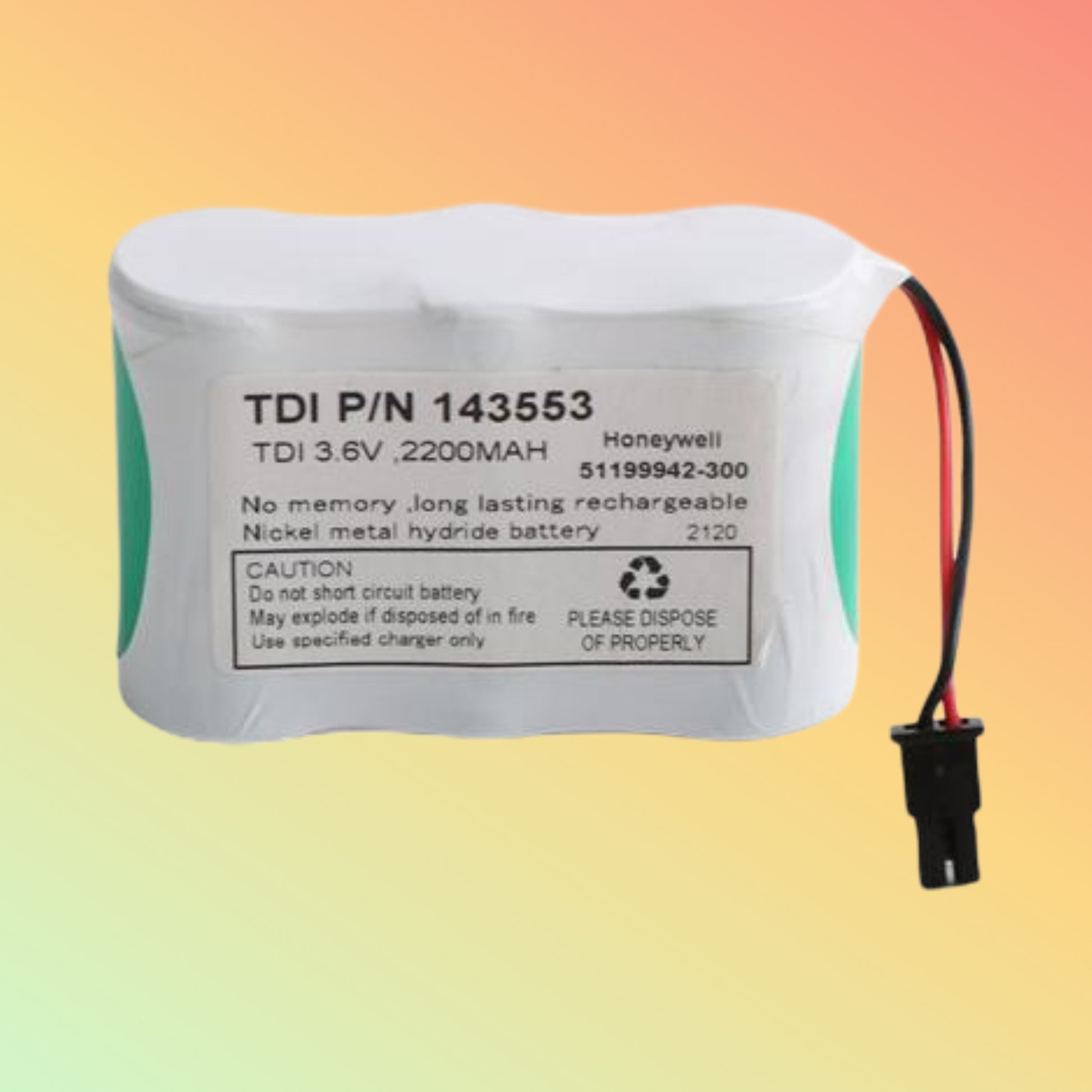 Honeywell 51199942-300 Battery Pack UAE | 3.6V Lithium Backup Battery – NEOTECH®