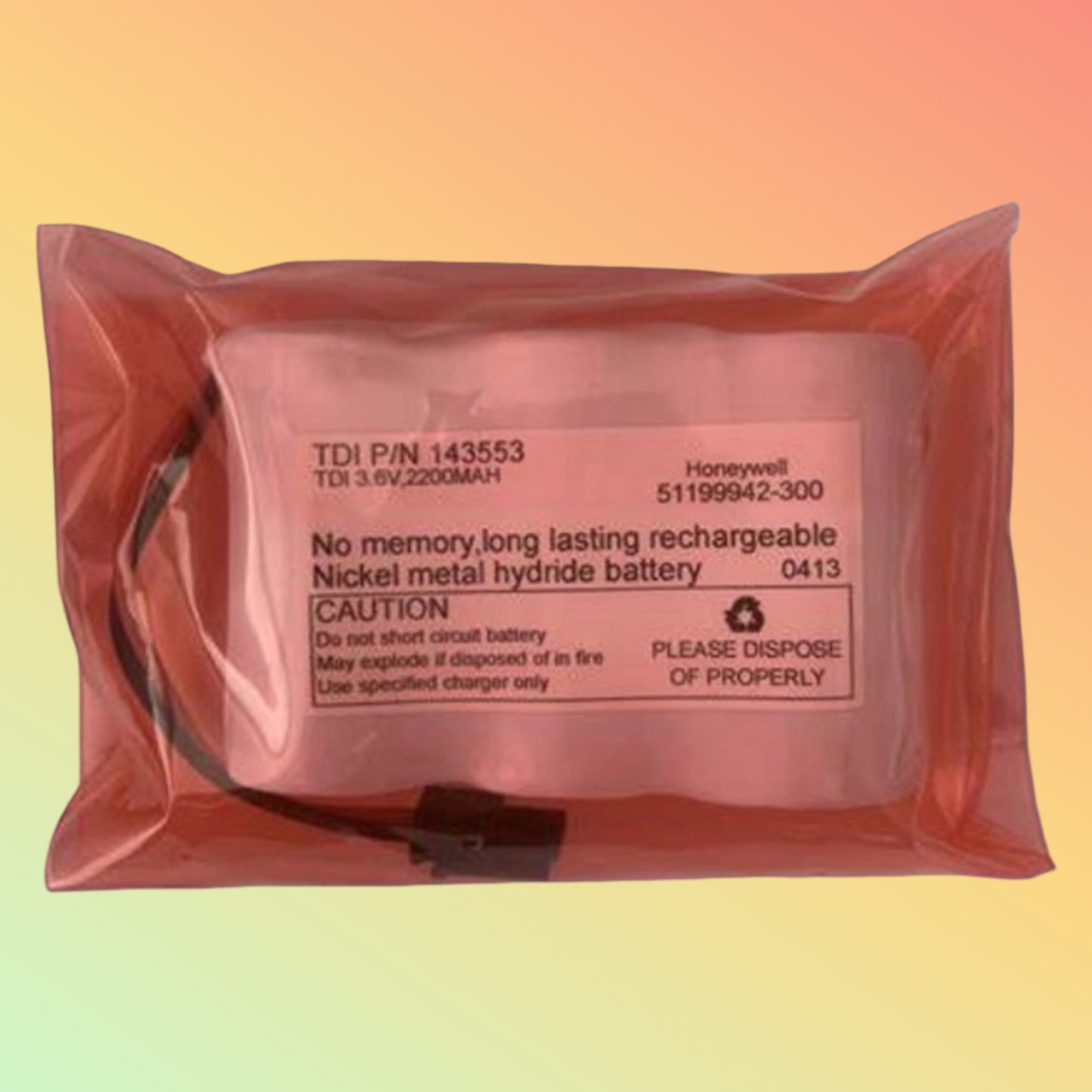 Honeywell 51199942-300 Battery Pack UAE | 3.6V Lithium Backup Battery – NEOTECH®