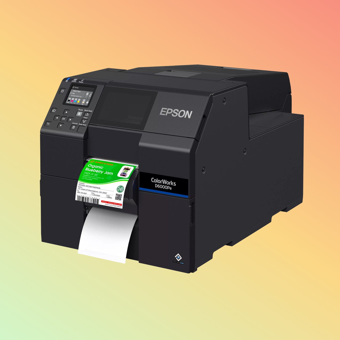 Epson ColorWorks CW-C6000Ae Pigment Colour Label Printer UAE