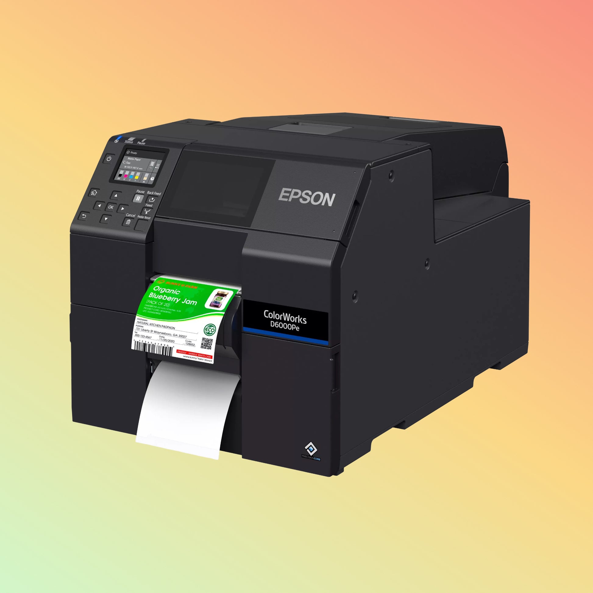 Epson ColorWorks CW-C6000Ae Pigment Colour Label Printer UAE
