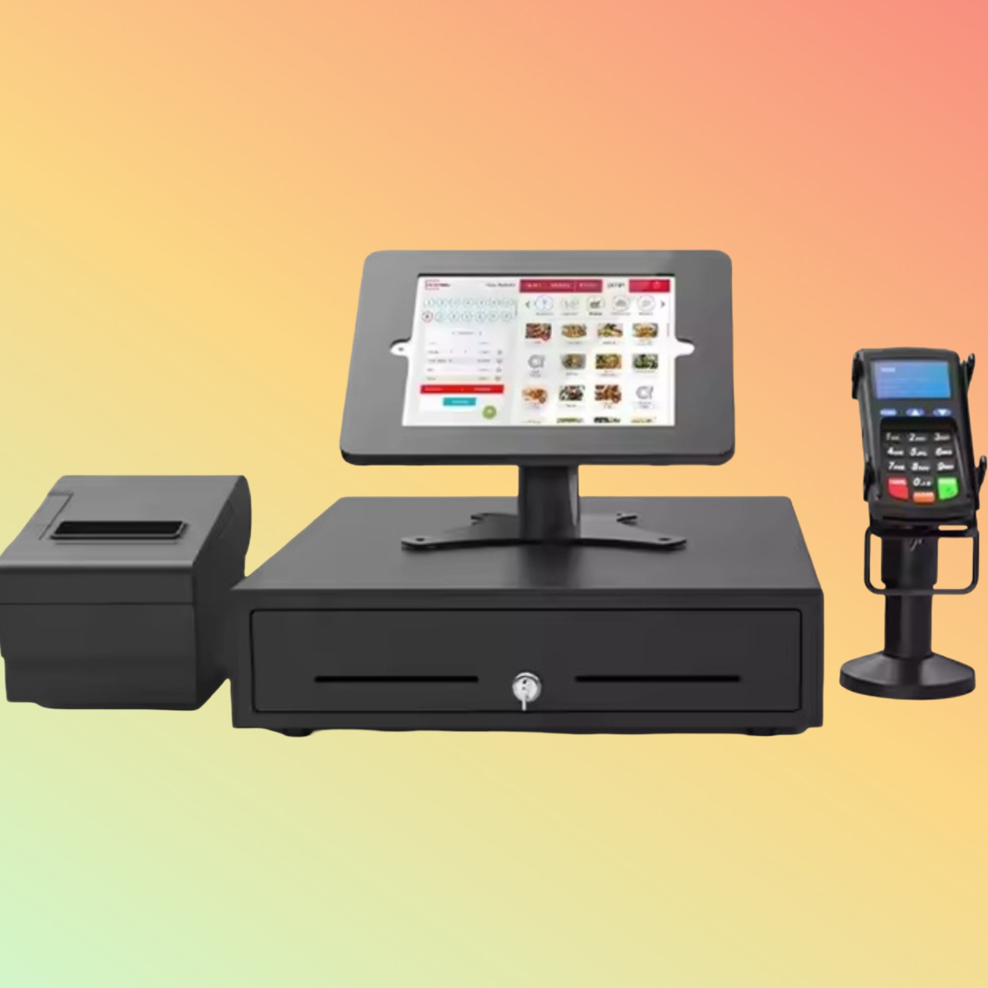 MAKEN POS Machine Cash Register POS System for Restaurant | NEOTECH® UAE