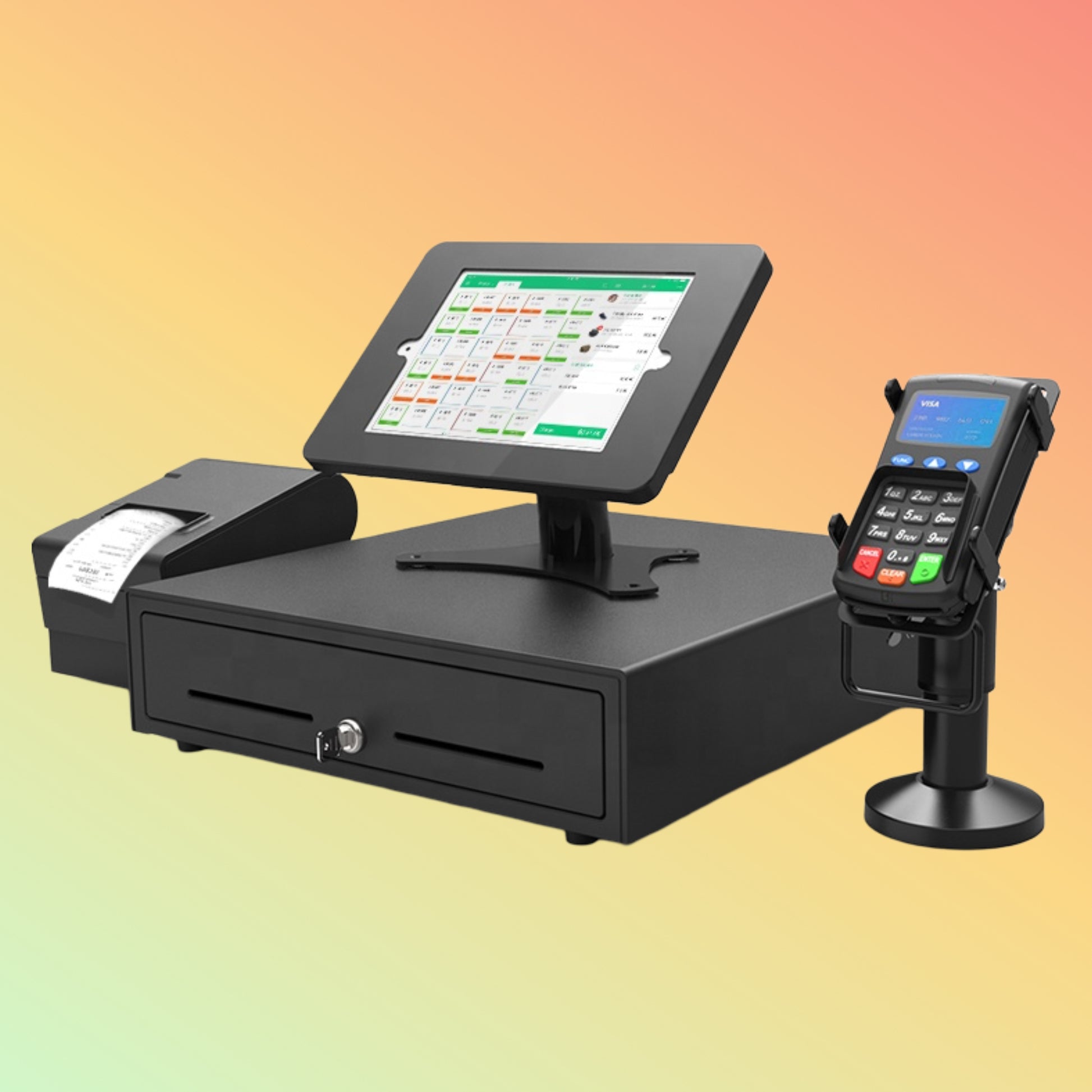 MAKEN POS Machine Cash Register POS System for Restaurant | NEOTECH® UAE
