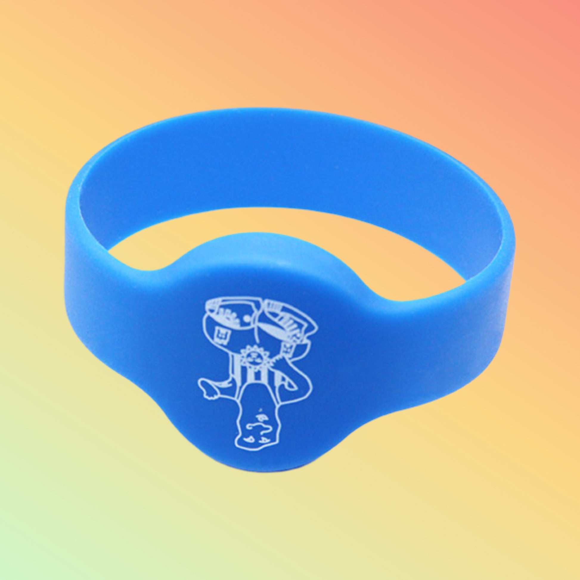 RFID Silicone Wristband with NXP NTAG213 NFC Chip UAE | Waterproof RFID Wristband | NEOTECH® UAE