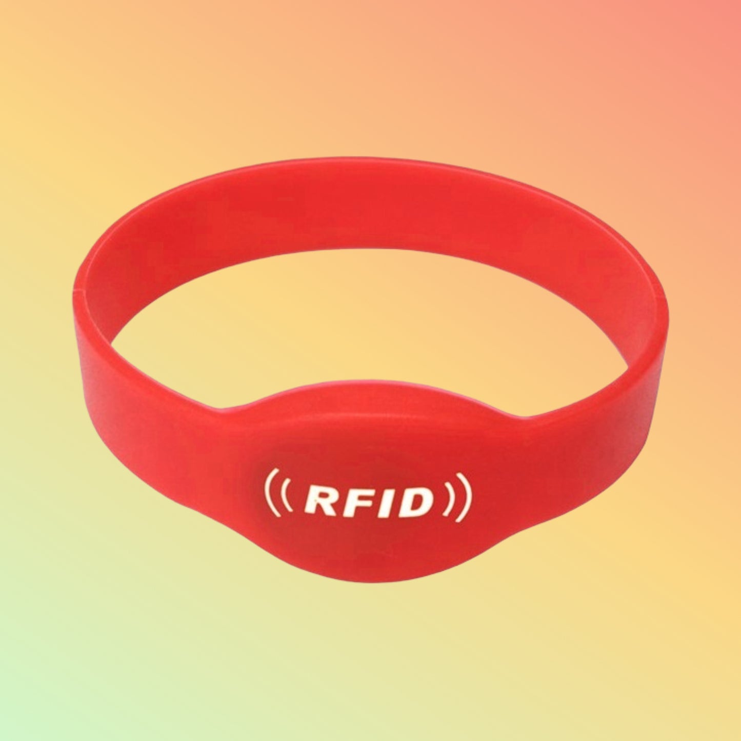RFID Silicone Wristband with NXP NTAG213 NFC Chip UAE | Waterproof RFID Wristband | NEOTECH® UAE