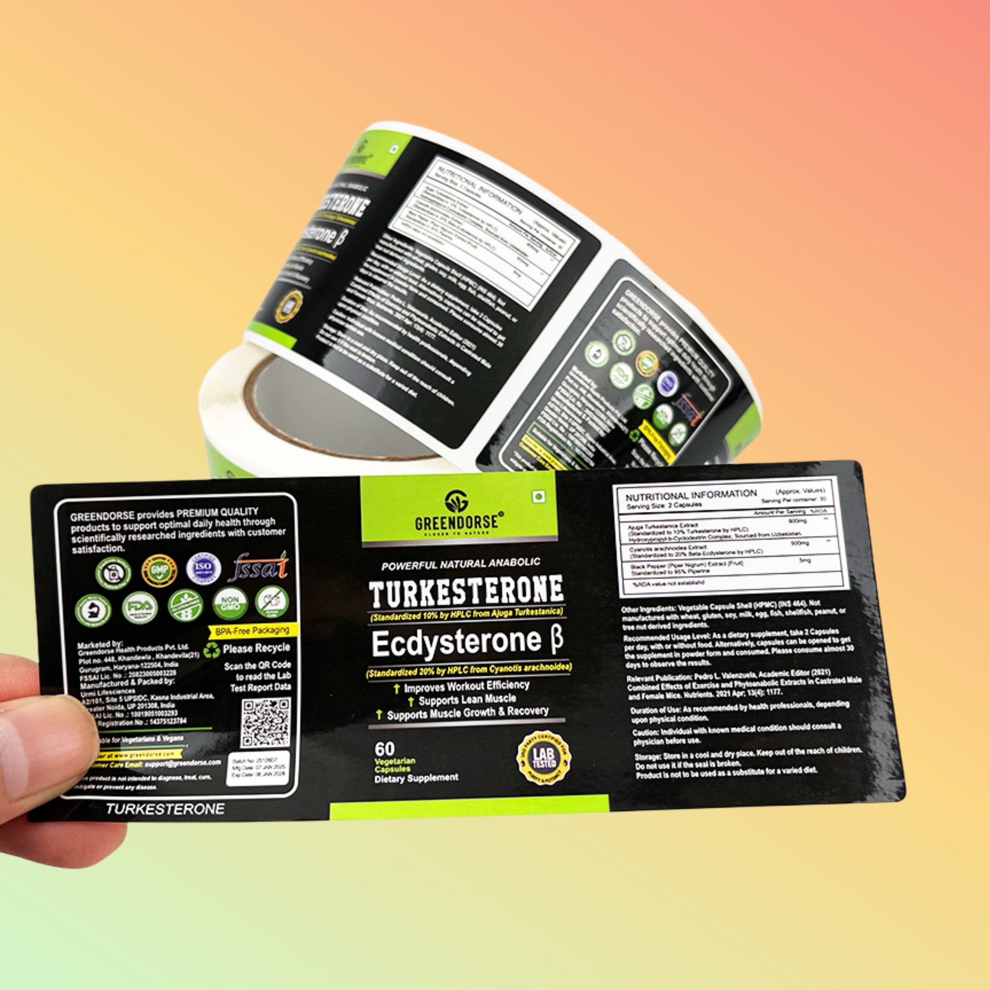 Synthetic Waterproof Barcode Label Printing UAE | PP, PVC & Durable Label Printing Services | NEOTECH® UAE