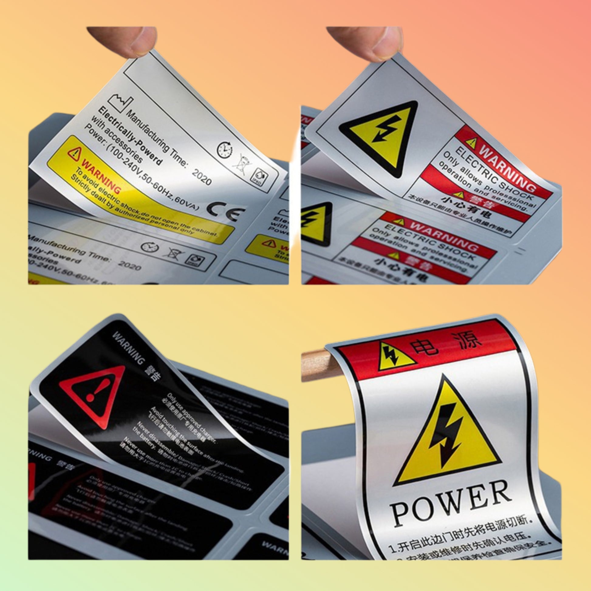 Synthetic Waterproof Barcode Label Printing UAE | PP, PVC & Durable Label Printing Services | NEOTECH® UAE