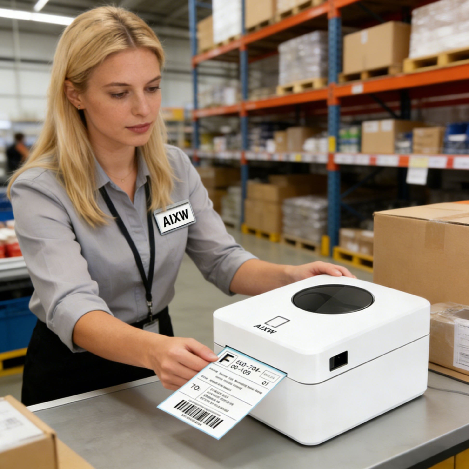 Warehouse Barcode Label Printing UAE | Inventory, Rack & Logistics Label Printing | NEOTECH® UAE