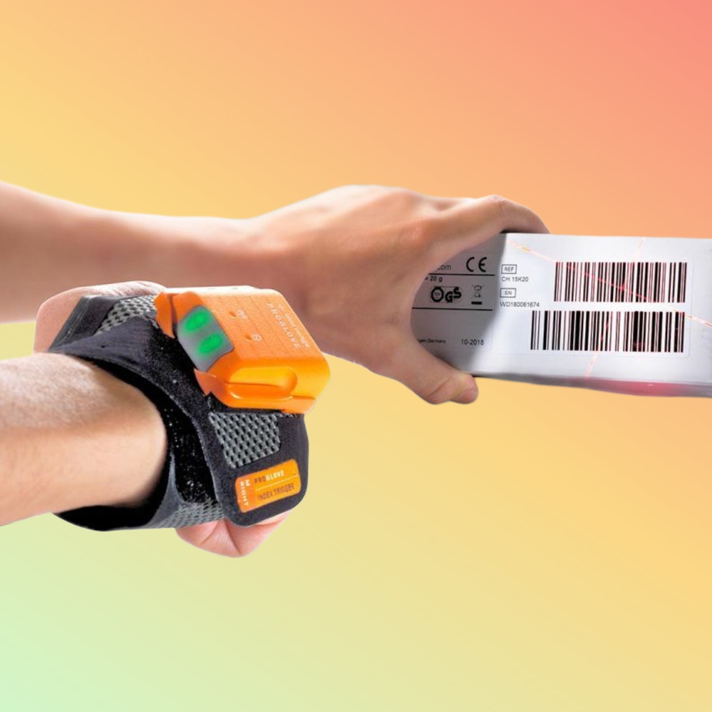 ProGlove MARK Display Wearable Barcode Scanner with Display – NEOTECH® UAE