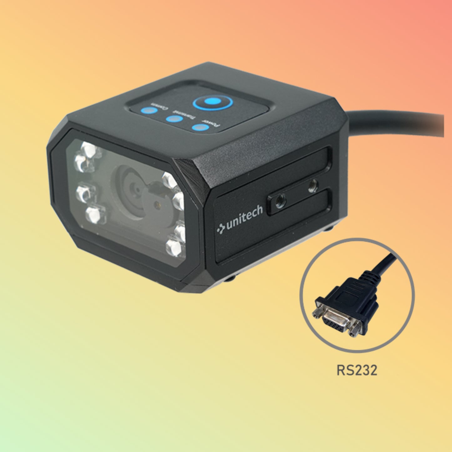 Unitech FC80 Fixed Mount Barcode Scanner | DPM, 1D & 2D Industrial Scanner | NEOTECH® UAE