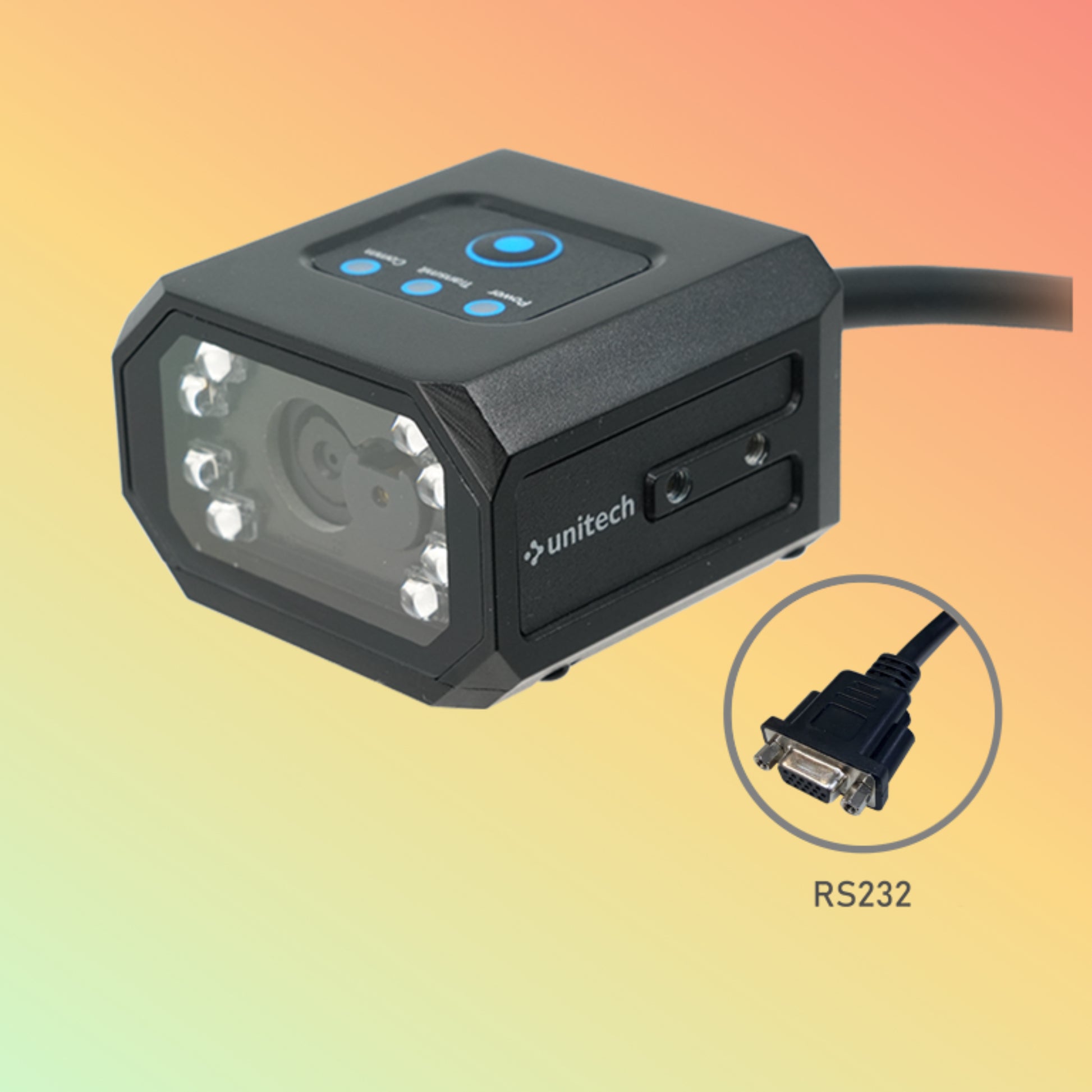Unitech FC80 Fixed Mount Barcode Scanner | DPM, 1D & 2D Industrial Scanner | NEOTECH® UAE
