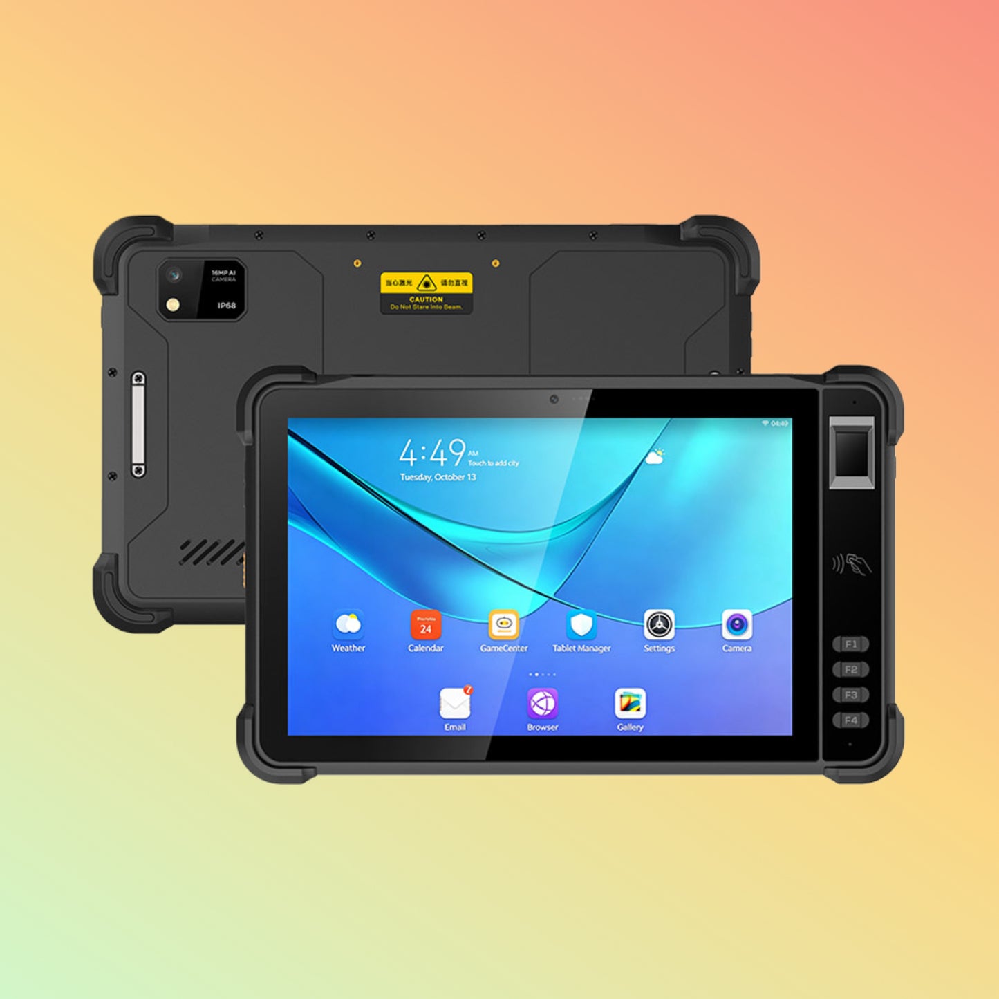 UNIWA UTAB Y100 Rugged Android Tablet | 10.1" IP67 Industrial Tablet with Optional RFID & Barcode Scanner | NEOTECH® UAE