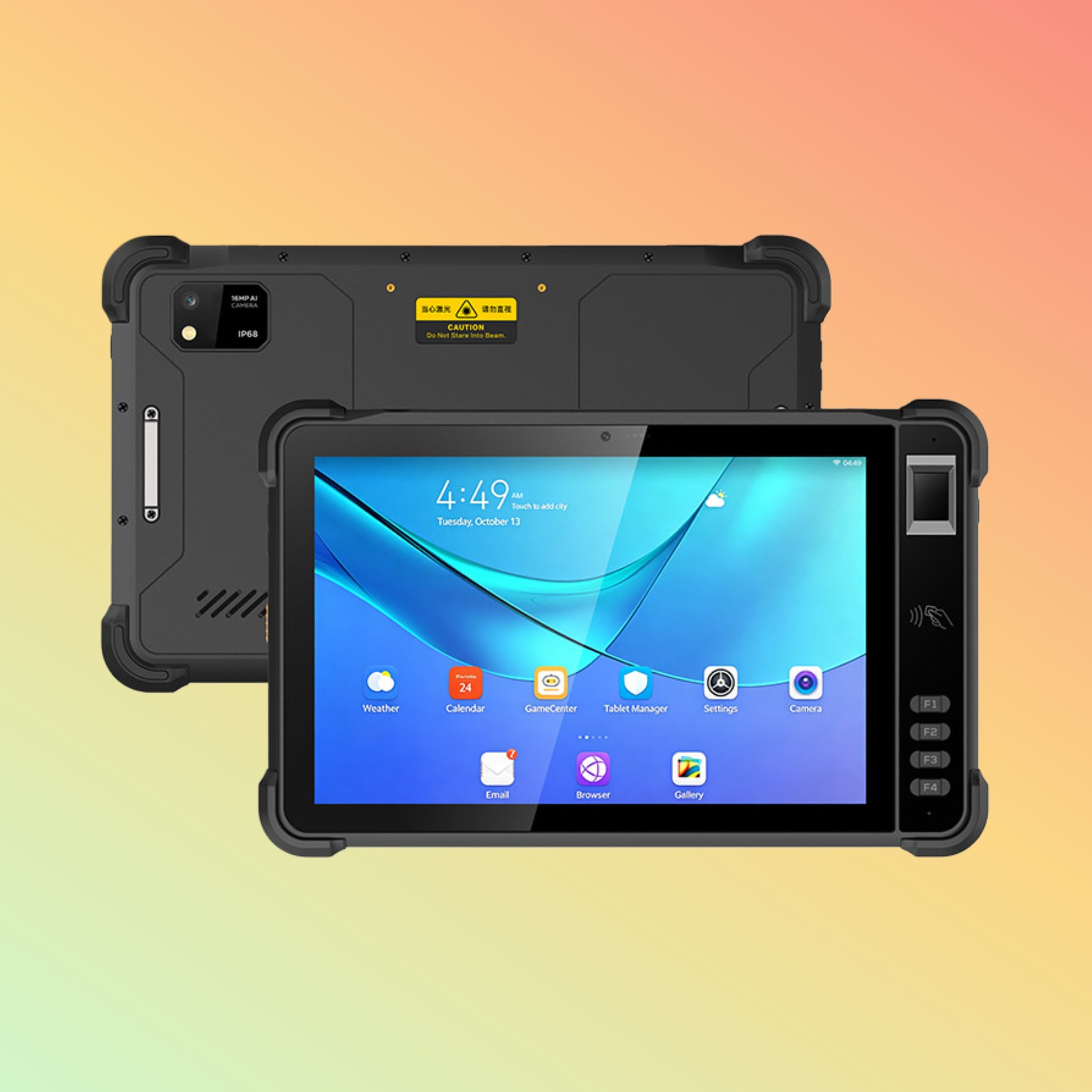 UNIWA UTAB Y100 Rugged Android Tablet | 10.1" IP67 Industrial Tablet with Optional RFID & Barcode Scanner | NEOTECH® UAE