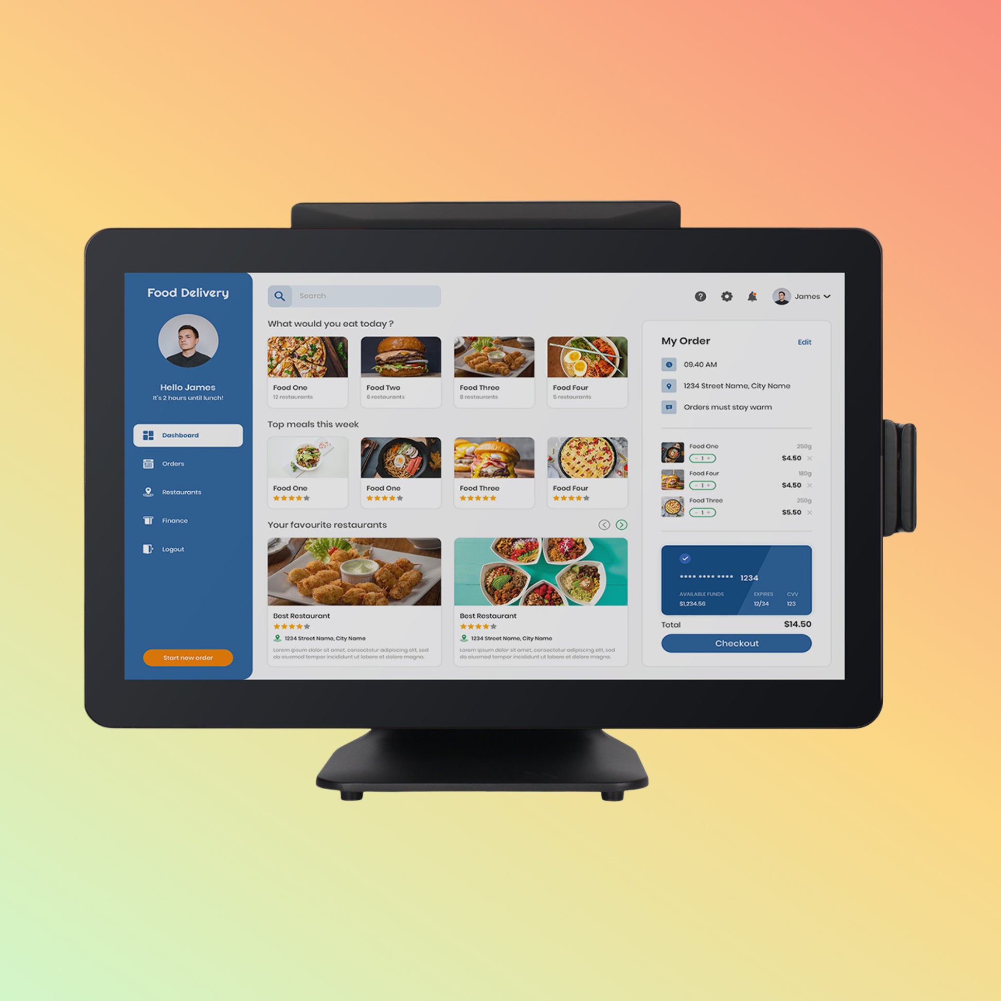 NEOPOS 21.5" Ultra-Slim POS Terminal with 10.1" Customer Display | Intel Core i5 | Windows | NEOTECH® UAE