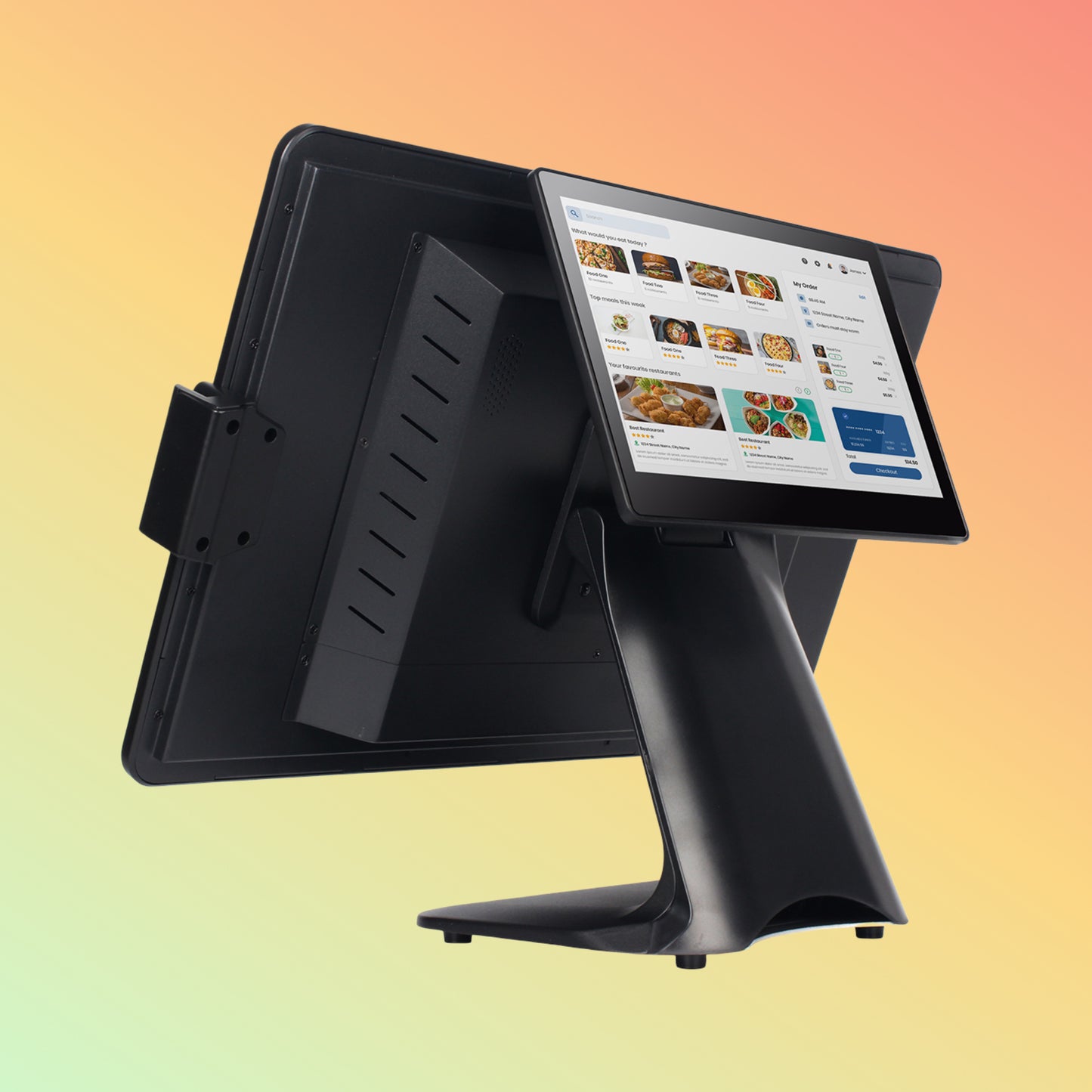 NEOPOS 21.5" Ultra-Slim POS Terminal with 10.1" Customer Display | Intel Core i5 | Windows | NEOTECH® UAE