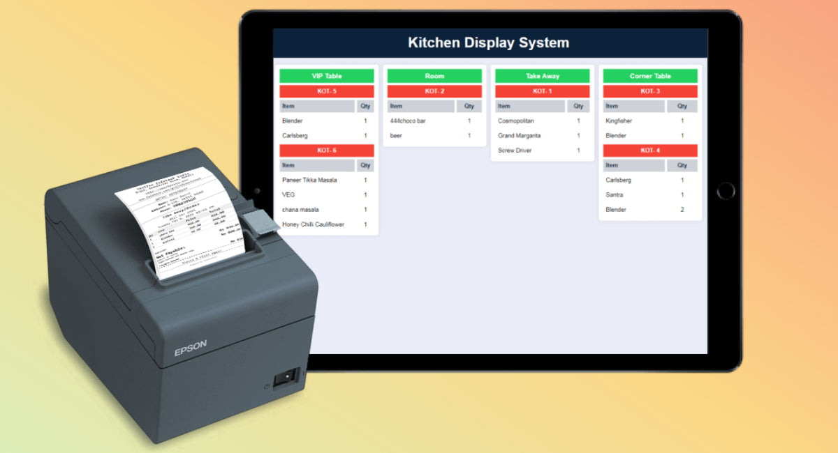 What Is a Kitchen Order Ticket (KOT) Printer? | NEOTECH® Learning Center