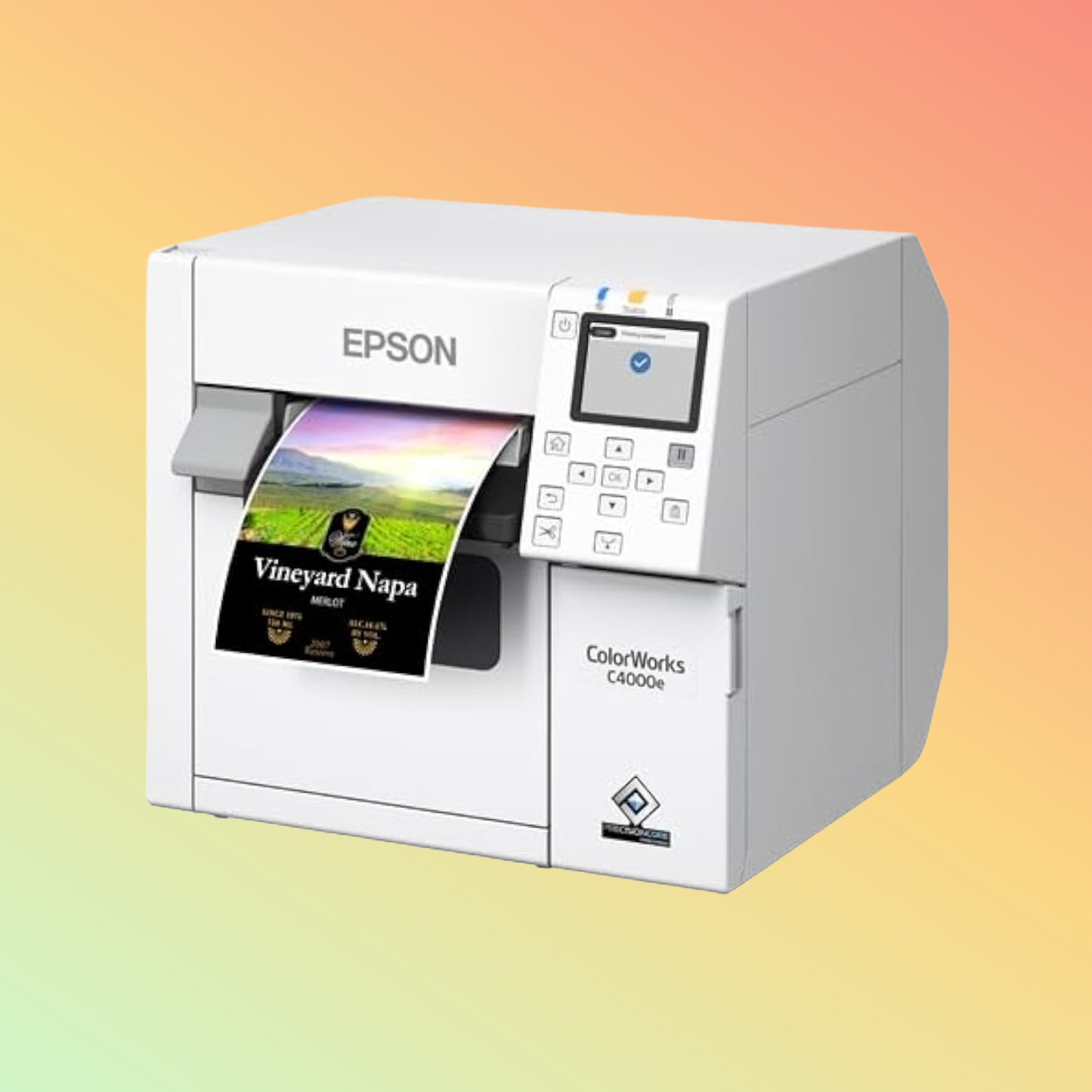 Epson ColorWorks CW-C4000e (bk) Desktop Colour Label Printer | C31CK03102BK | NEOTECH® UAE
