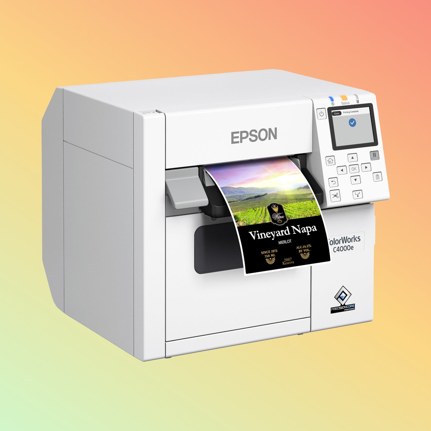 Epson ColorWorks CW-C4000e (bk) Desktop Colour Label Printer | C31CK03102BK | NEOTECH® UAE