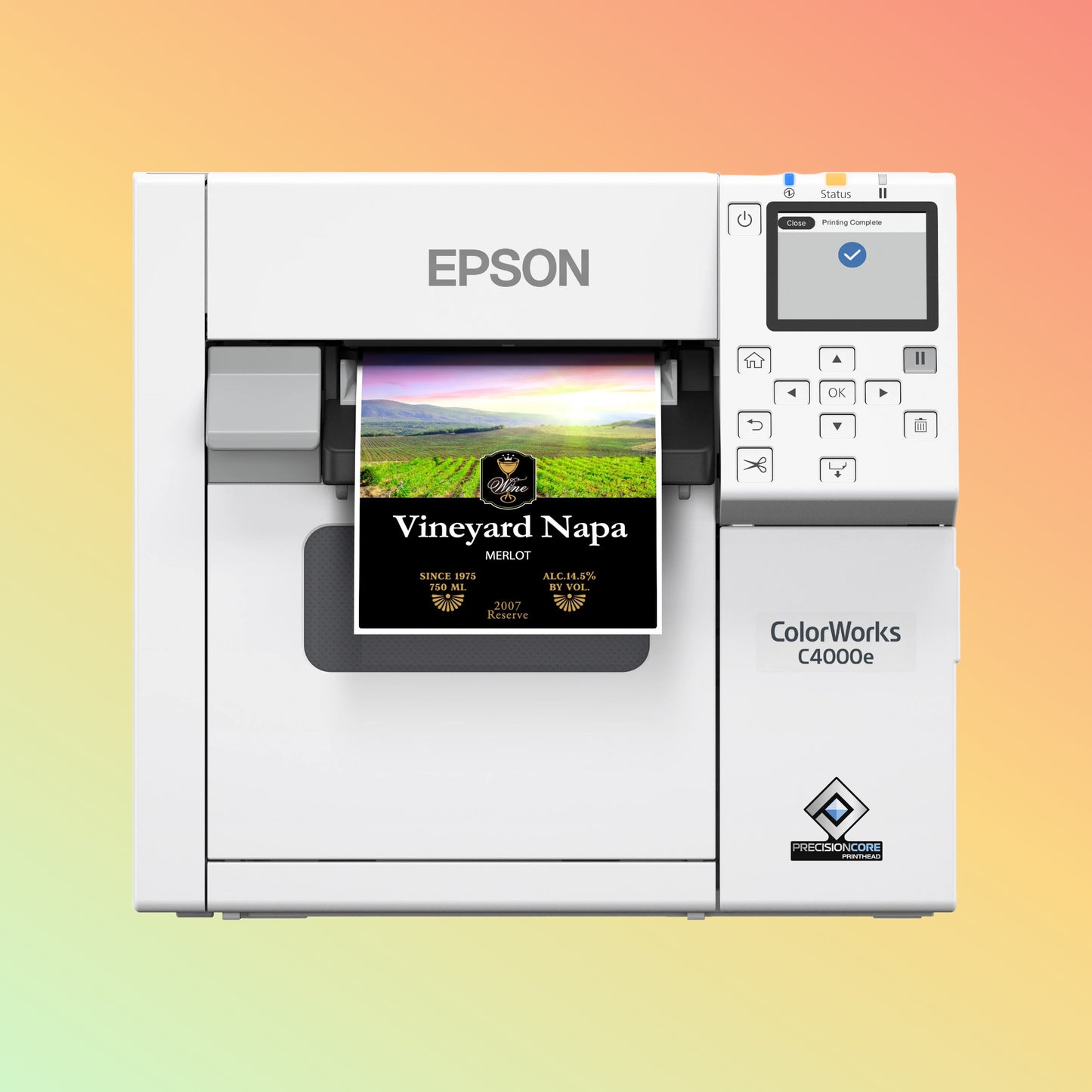 Epson ColorWorks CW-C4000e (bk) Desktop Colour Label Printer | C31CK03102BK | NEOTECH® UAE