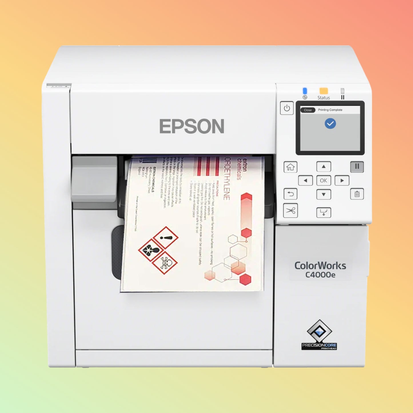 Epson ColorWorks CW-C4000e (bk) Desktop Colour Label Printer | C31CK03102BK | NEOTECH® UAE