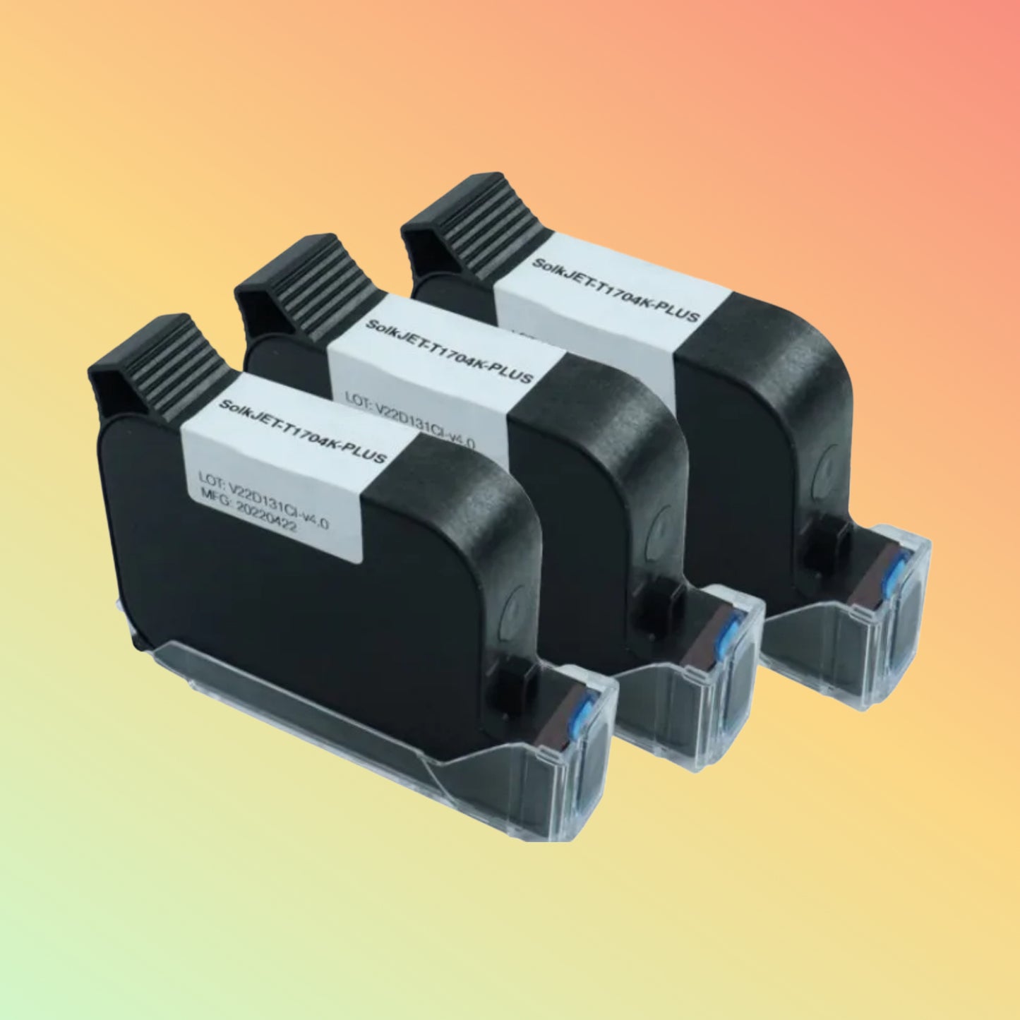 SolkJET T1704K Black Solvent Ink Cartridge for TIJ 2.5 Inkjet Printers | NEOTECH® UAE