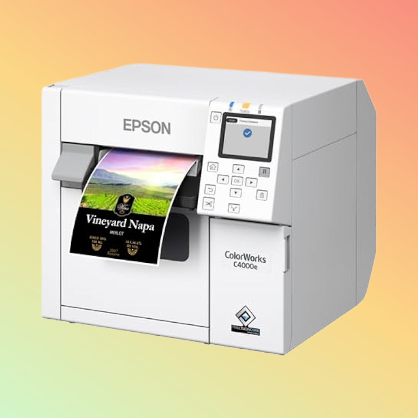 Epson ColorWorks CW-C4000e BK C31CK03102BK Colour Label Printer | NEOTECH® UAE