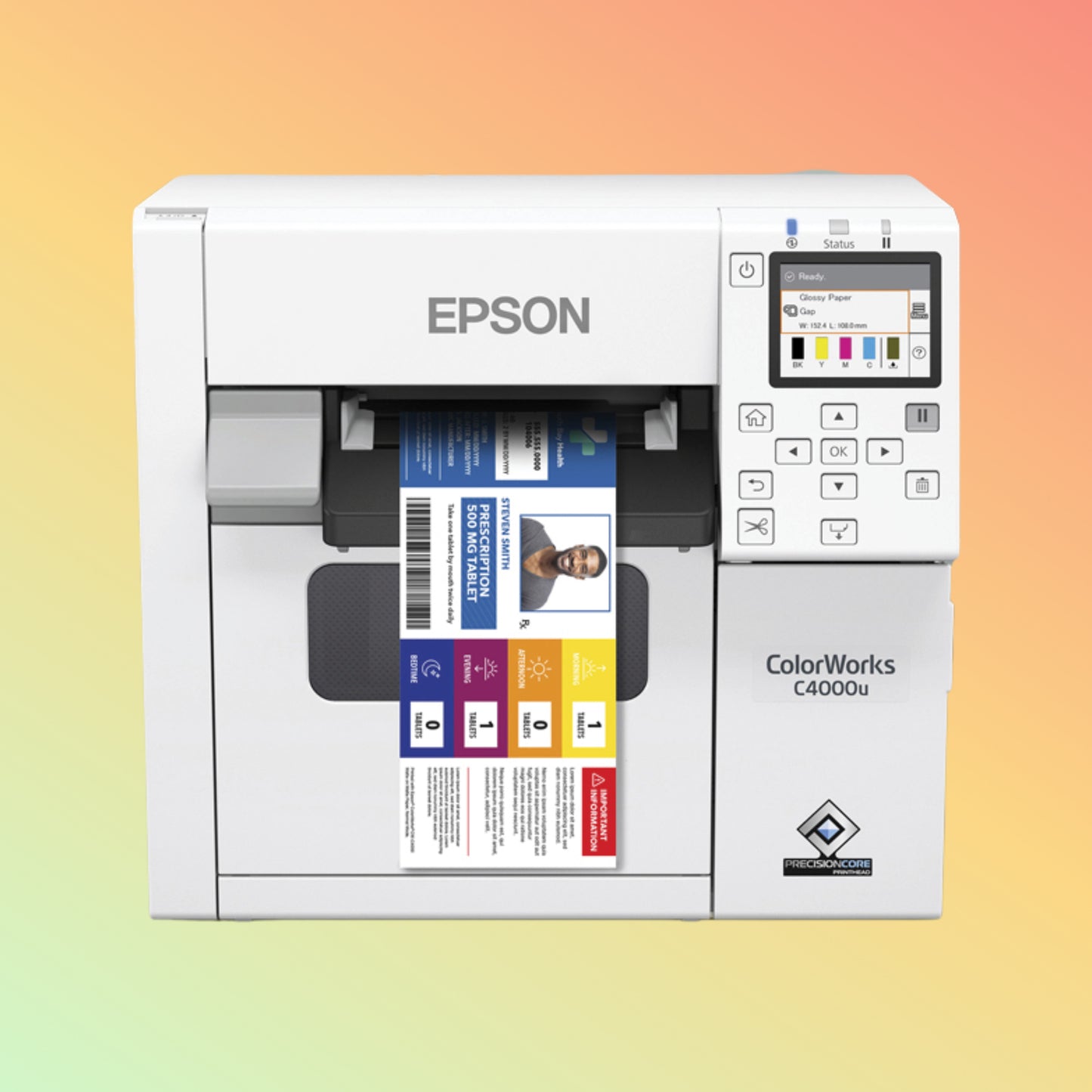 Epson ColorWorks CW-C4000e MK C31CK03102MK Colour Label Printer | NEOTECH® UAE