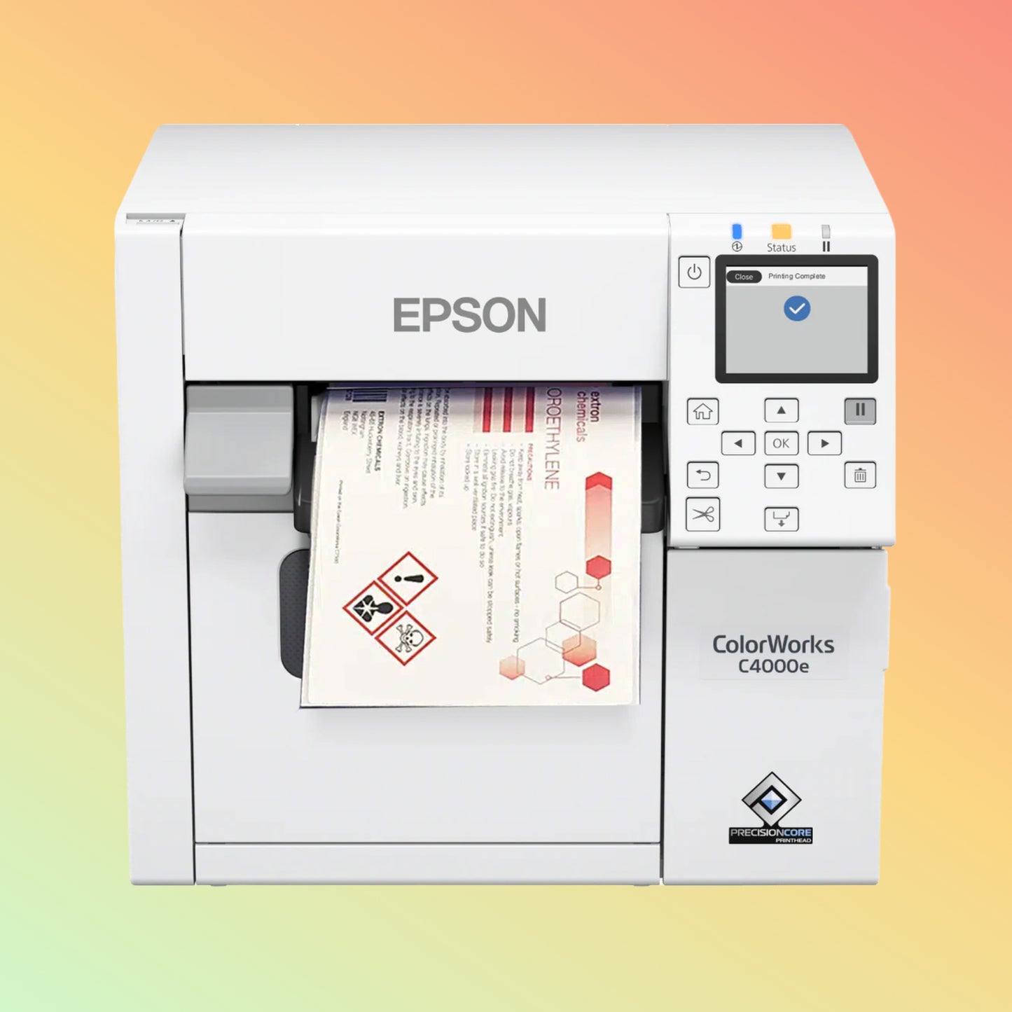 Epson ColorWorks CW-C4000e MK C31CK03102MK Colour Label Printer | NEOTECH® UAE