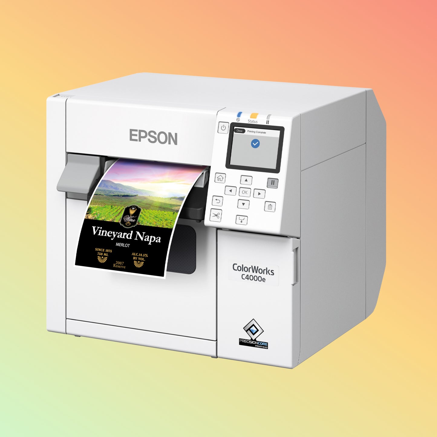 Epson ColorWorks CW-C4000e BK C31CK03102BK Colour Label Printer | NEOTECH® UAE