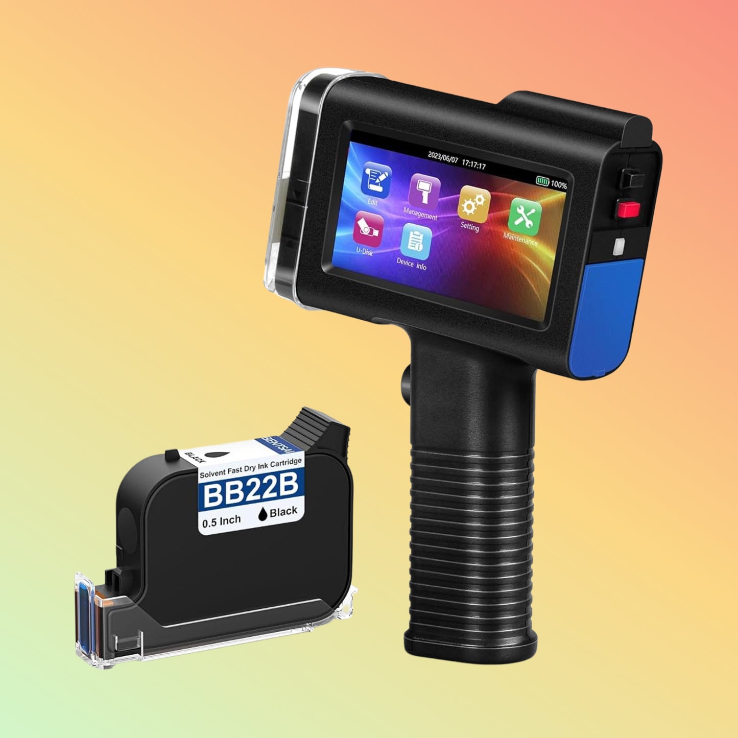 BENTSAI BT-HH6210BL Online Handheld Inkjet Printer 1-Inch | NEOTECH® UAE