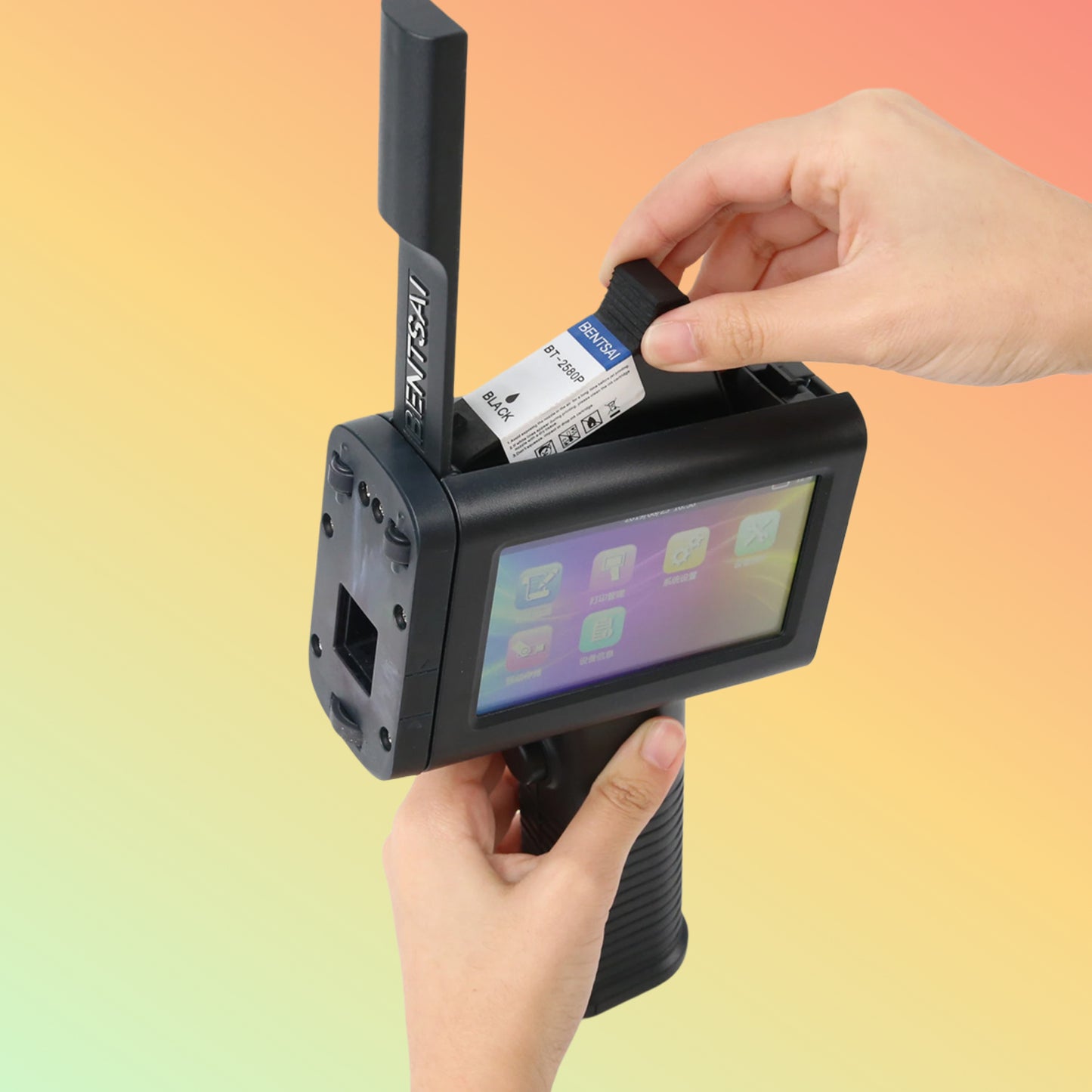 BENTSAI BT-HH6210B Portable Handheld Inkjet Printer 25.4mm | NEOTECH® UAE
