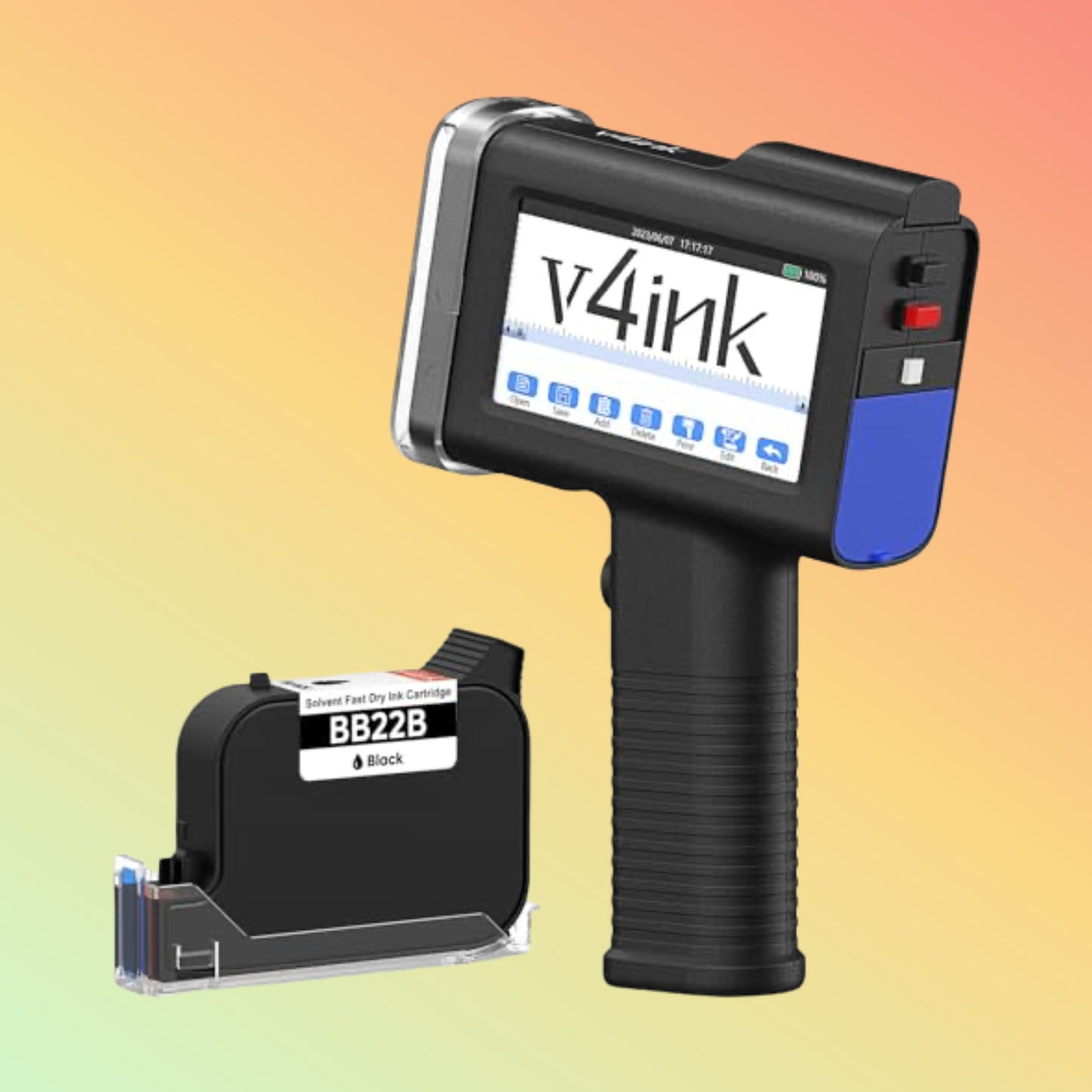 BENTSAI BT-HH6210B Portable Handheld Inkjet Printer 25.4mm | NEOTECH® UAE