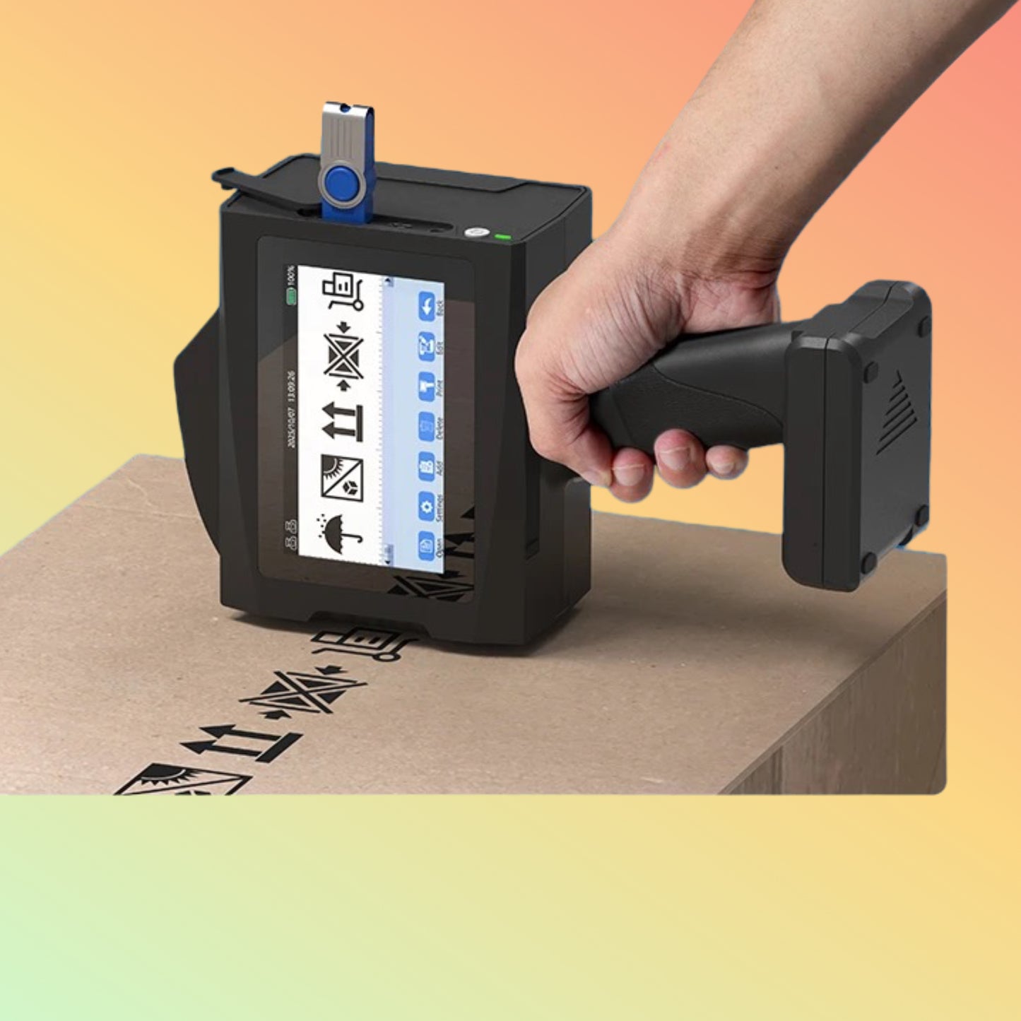 BENTSAI B40 Handheld Inkjet Printer 46mm Large Character | NEOTECH® UAE