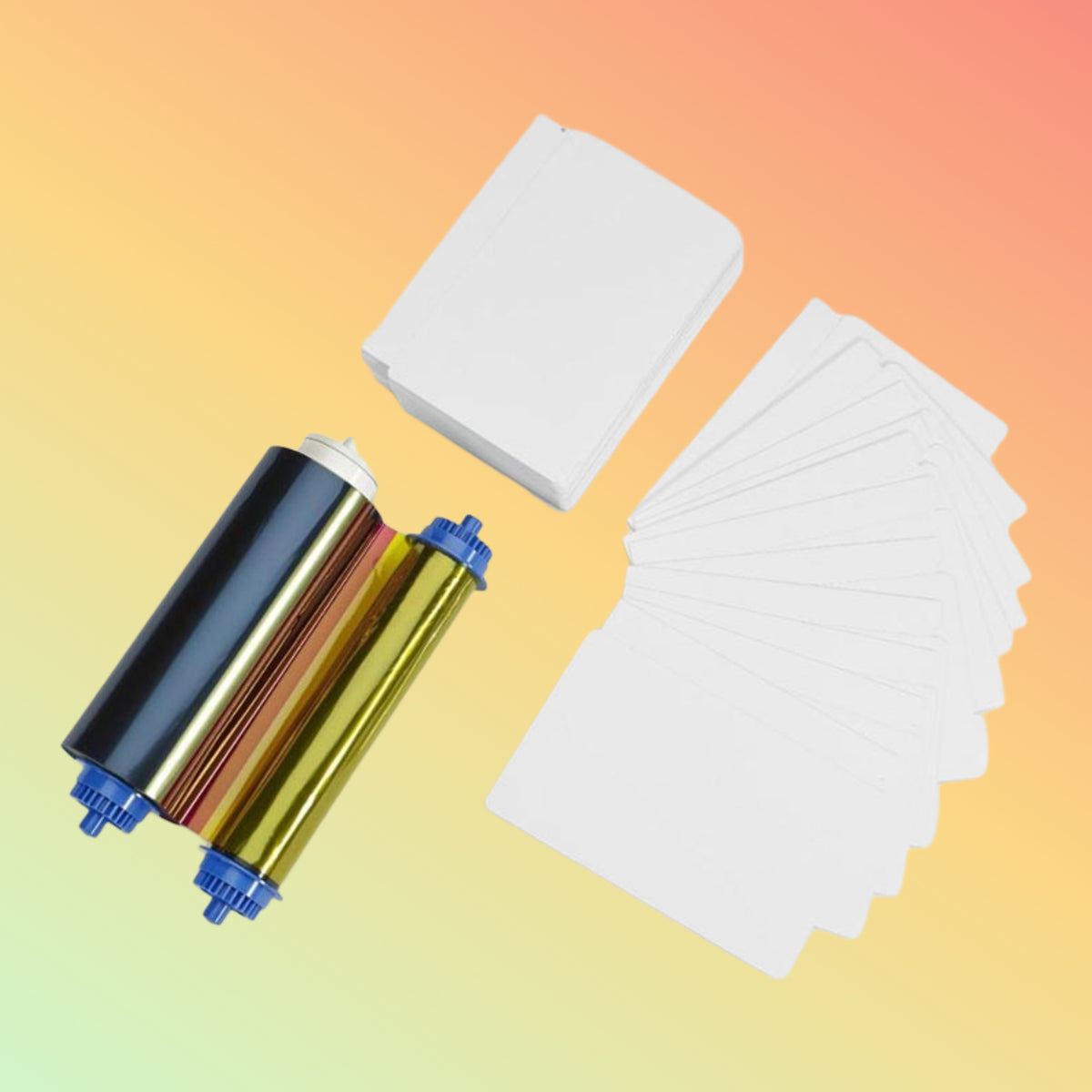 Zebra 105999-10L ZC10L 17 Mil Media Kit – 400 Cards + YMCO Ribbon | NEOTECH® UAE