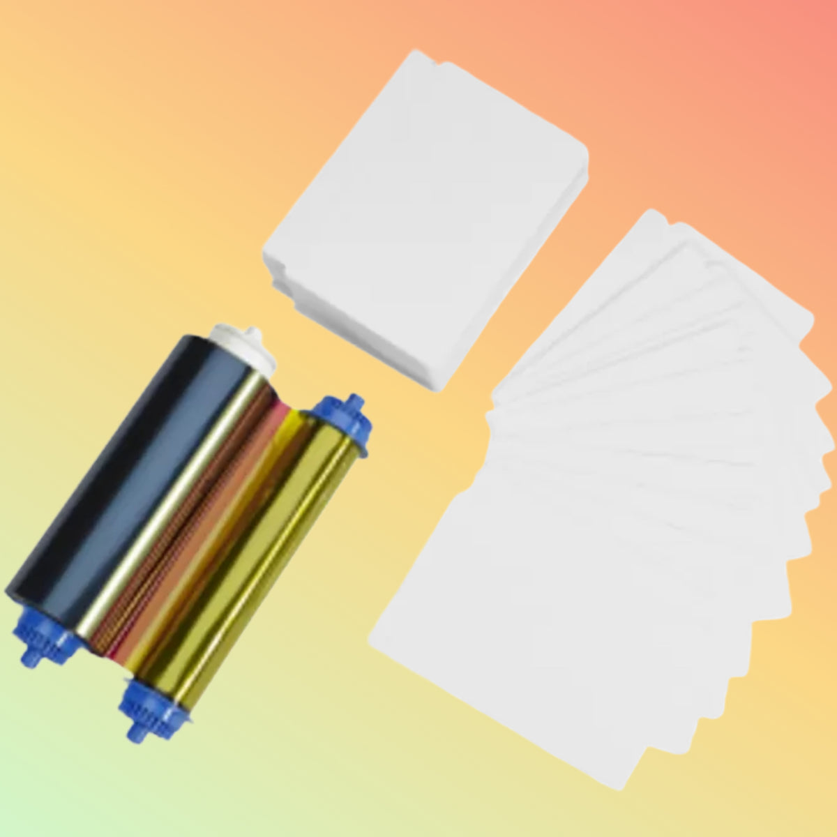 Zebra 105999-10L ZC10L 17 Mil Media Kit – 400 Cards + YMCO Ribbon | NEOTECH® UAE