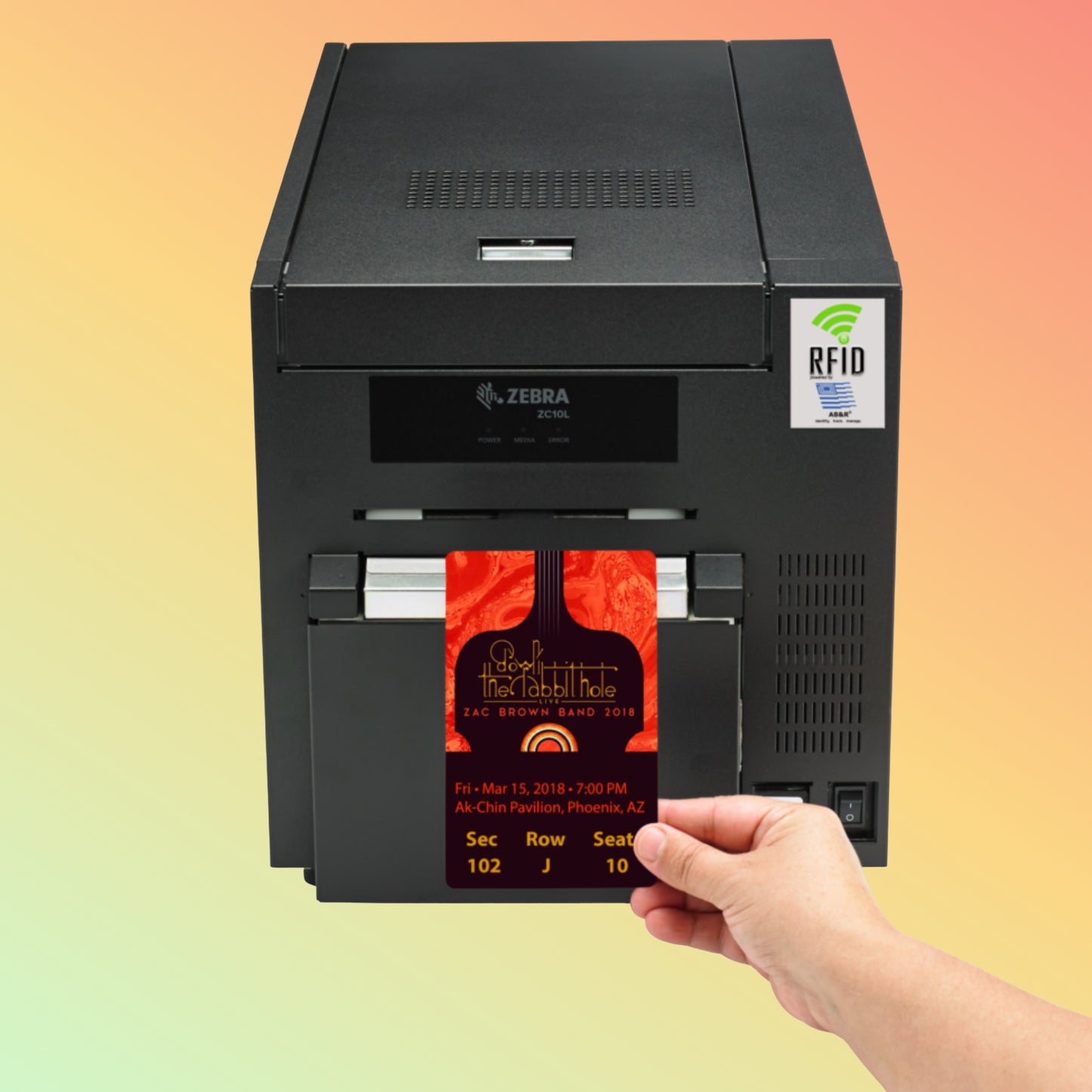 Zebra ZC10L-00Q00US00 Large-Format ID Card Printer | NEOTECH® UAE