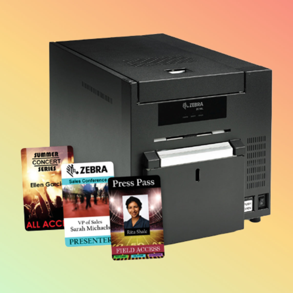Zebra ZC10L Large-Format Card Printer ZC10L-00QT0US00 | NEOTECH® UAE